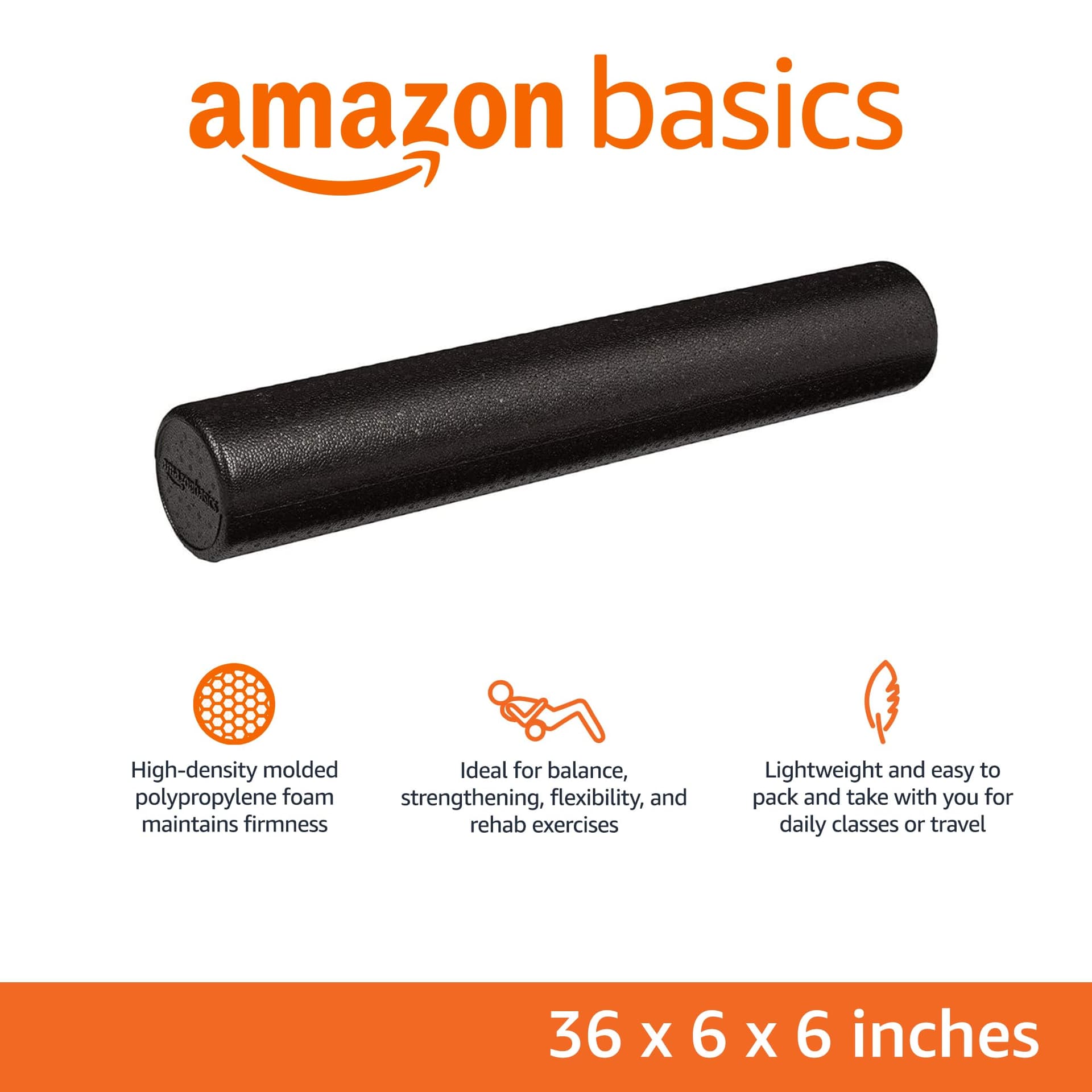 Amazon Basics Hochdichte Schaumstoffrolle – Bild 2
