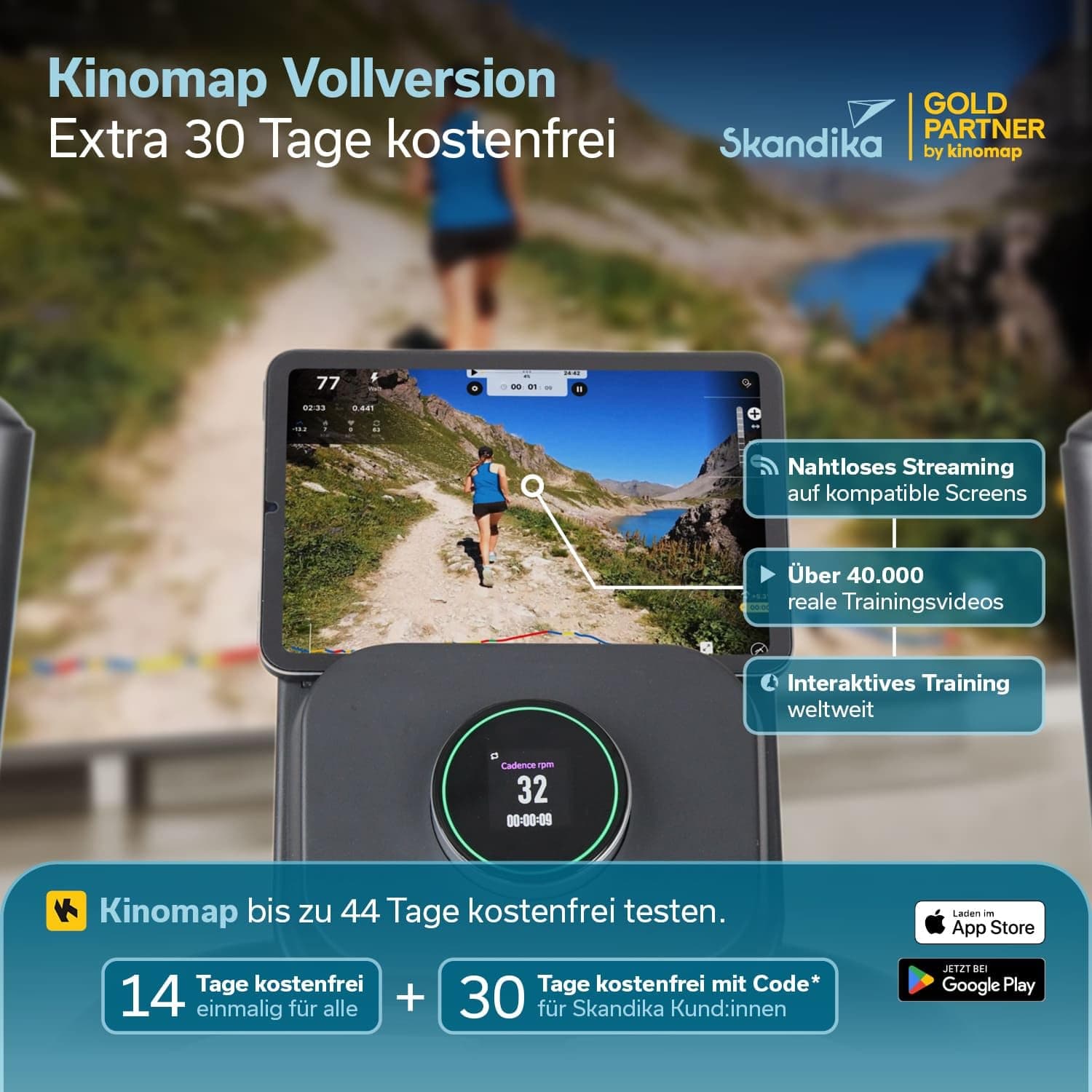 Skandika Crosstrainer für Zuhause Carbon P25-G – Bild 3