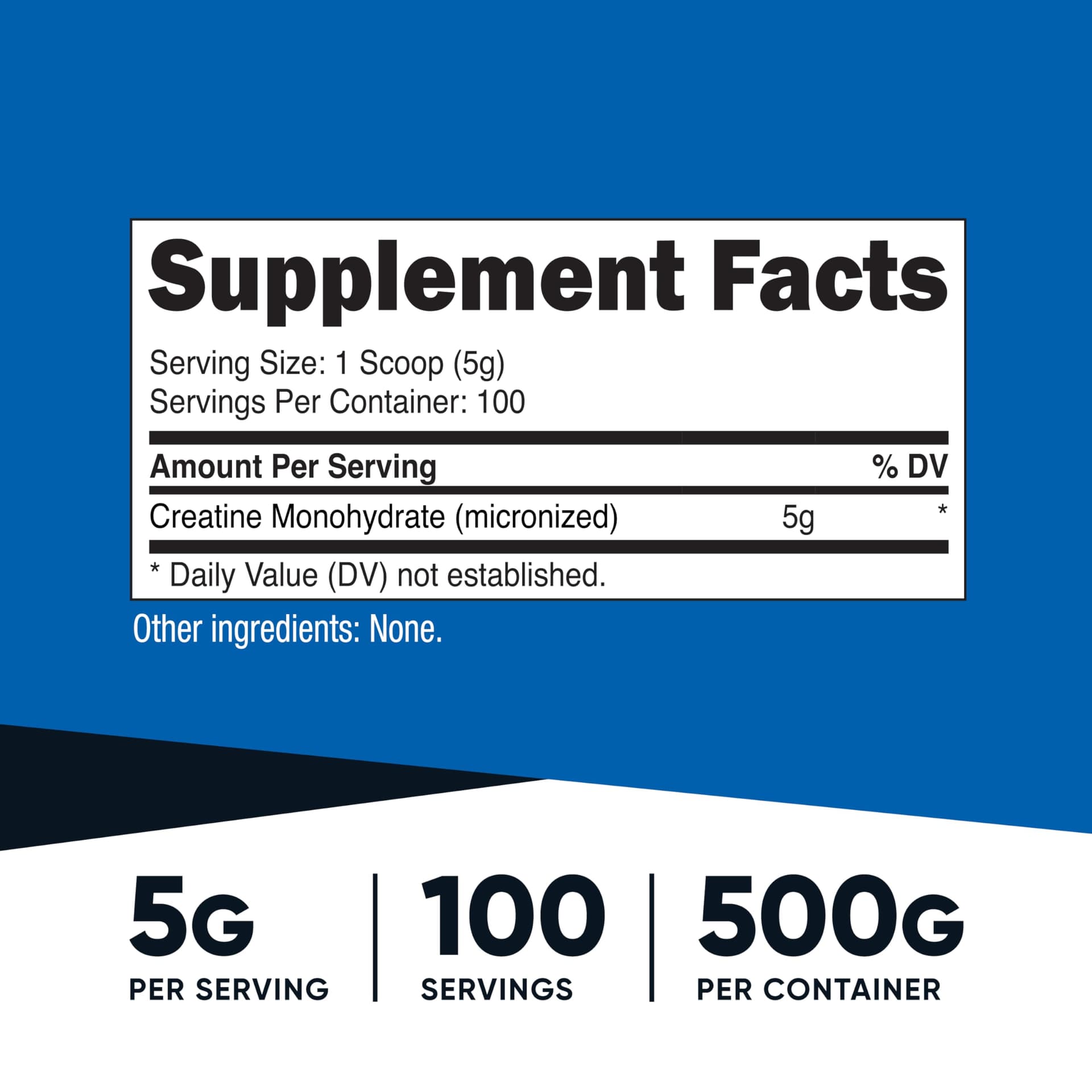 Nutricost Creatine Monohydrate Micronized Powder 500G – Bild 2