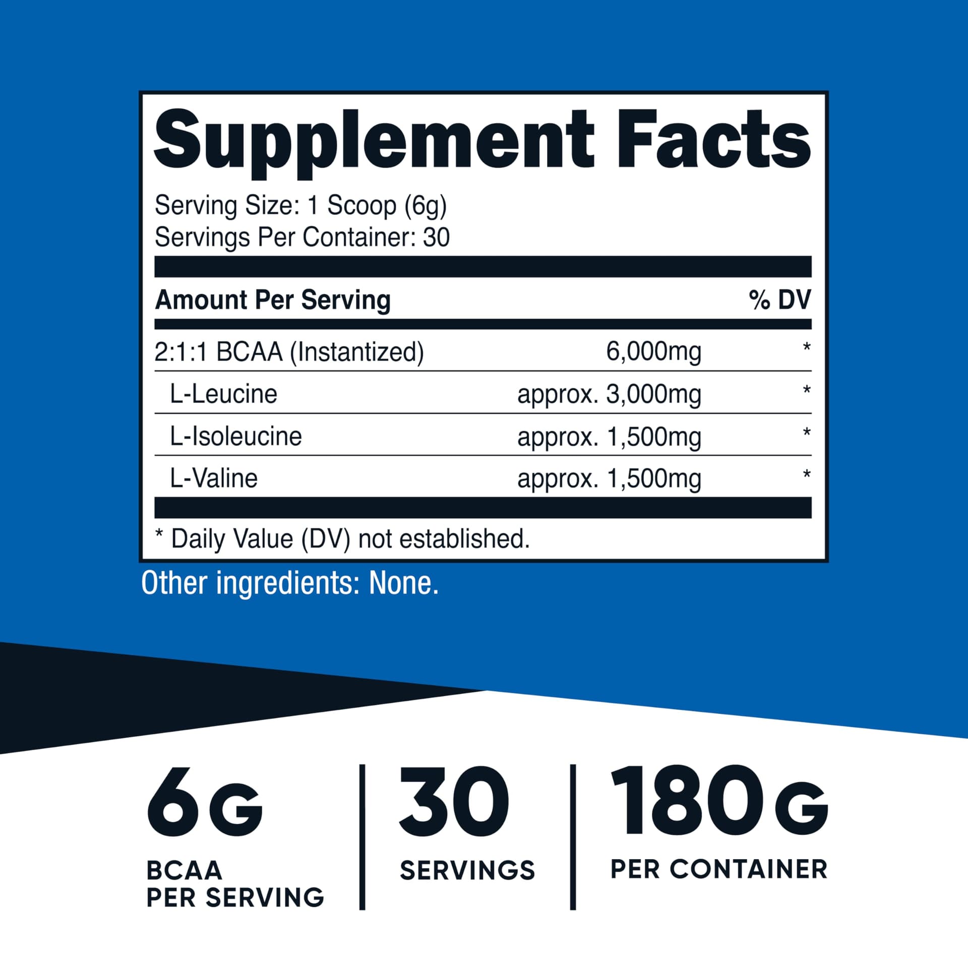 Nutricost BCAA Powder (Unflavored – Bild 2