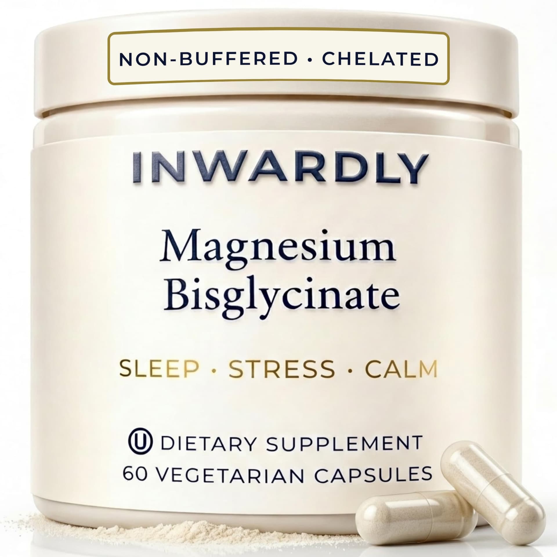 inwardly Magnesium Glycinate 500mg (as TRAACS Bisglycinate)