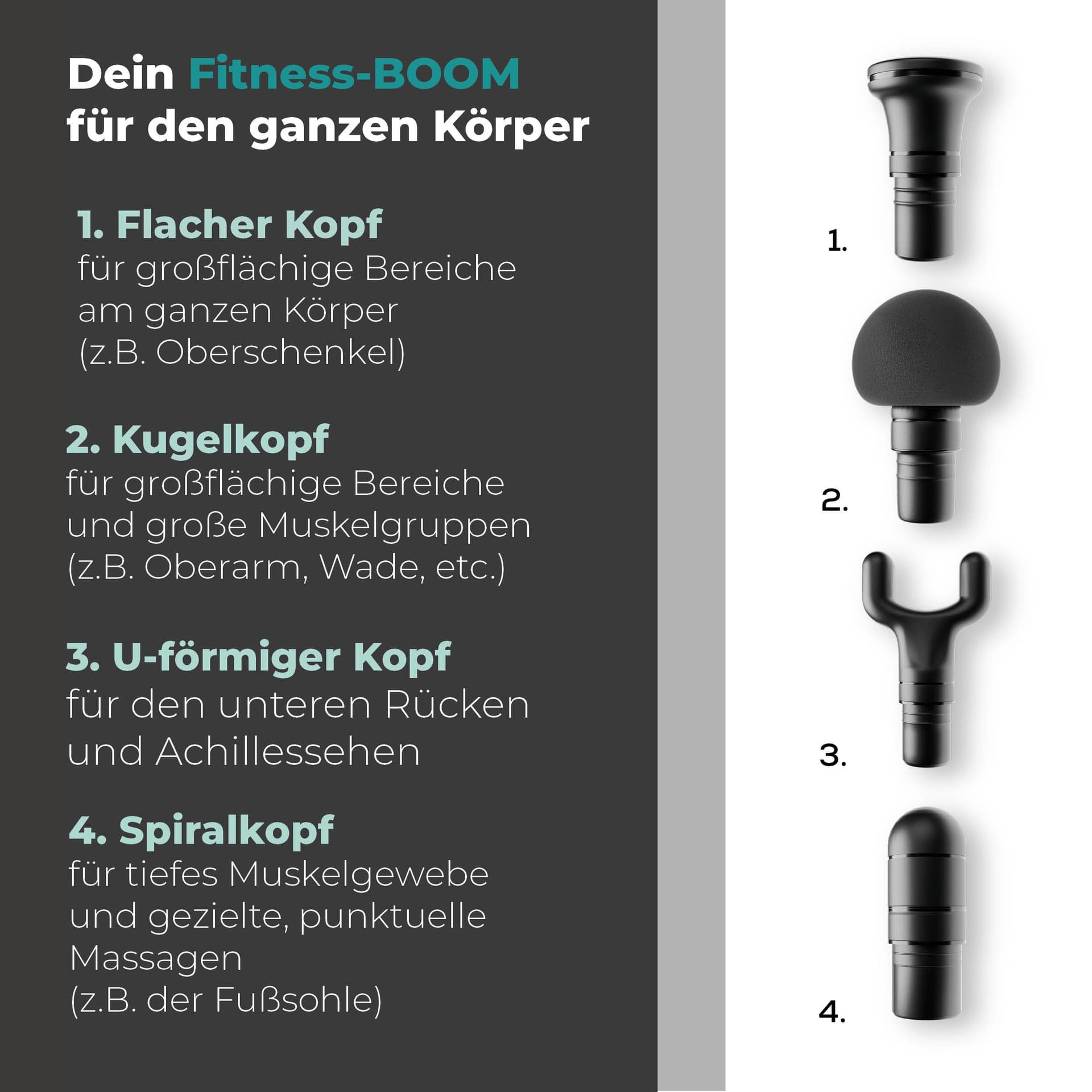 Beurer Antelope BOOM Pistola per Massaggio Muscolare – Bild 6