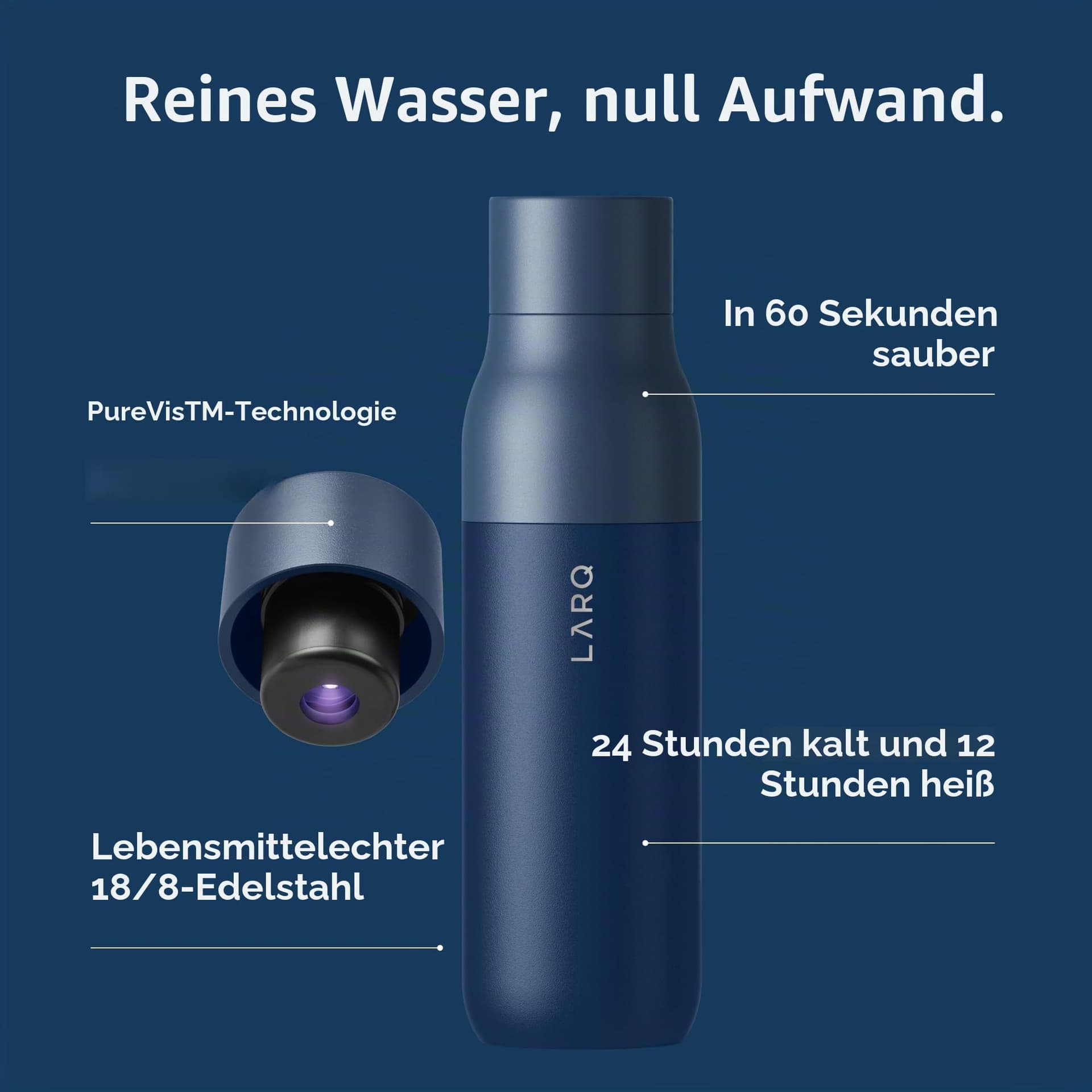 LARQ Bottle PureVis 740ml – Bild 2