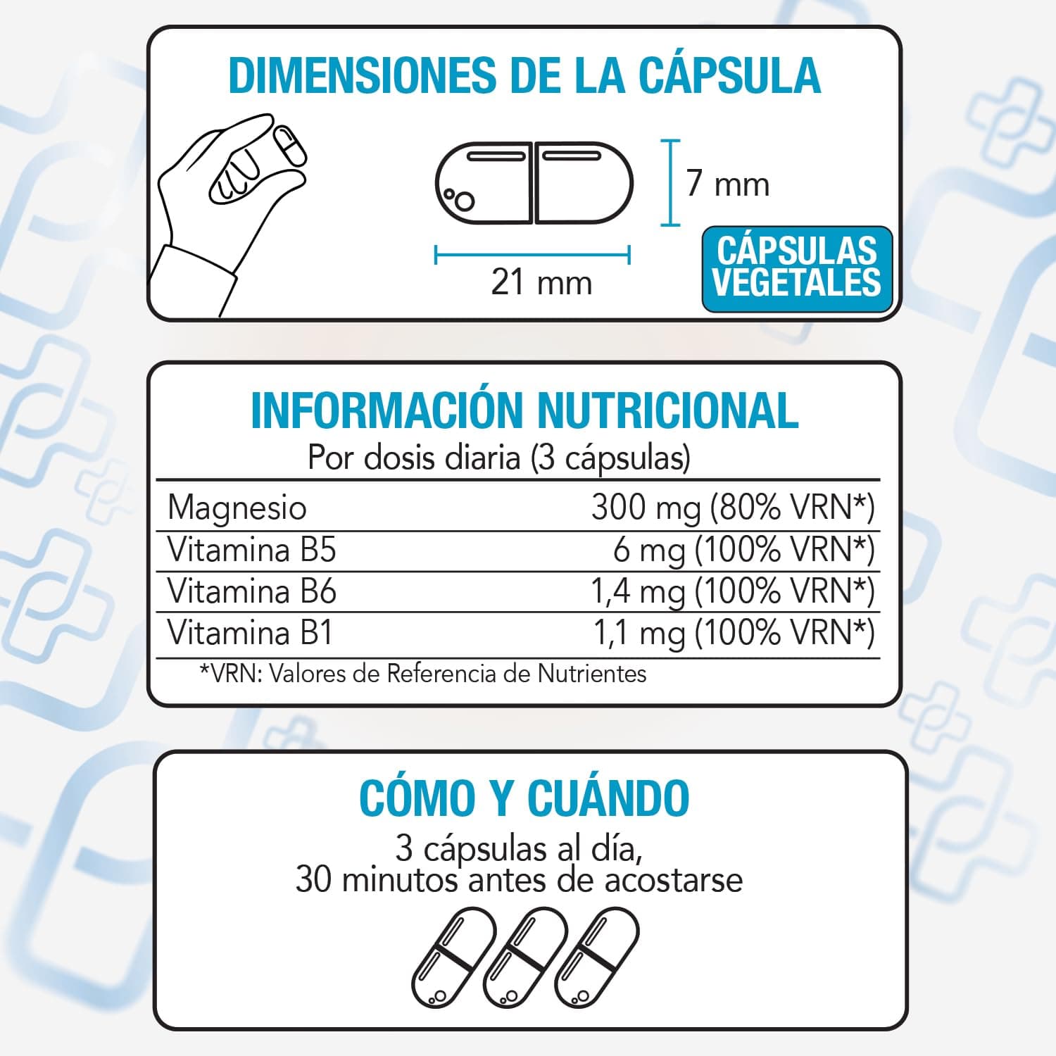 +LIFE Magnesio Bisglicinato Capsule PiùLife – Bild 5