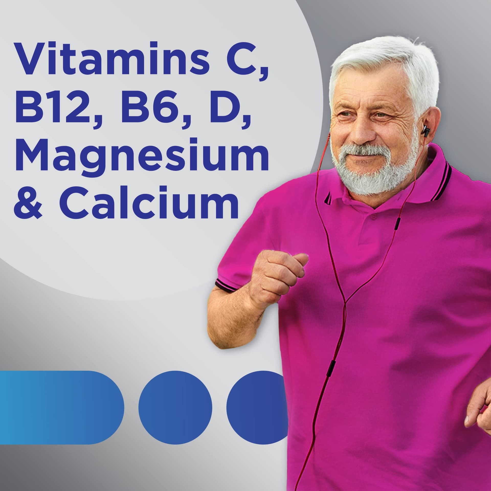 Centrum Men 50 Plus Multivitamins/Minerals Supplement for Men 50+, 90 Tablets – Bild 4