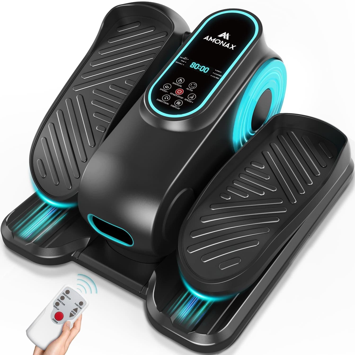 Amonax Amonax Elektrischer Mini Ellipsentrainer für Zuhause und
