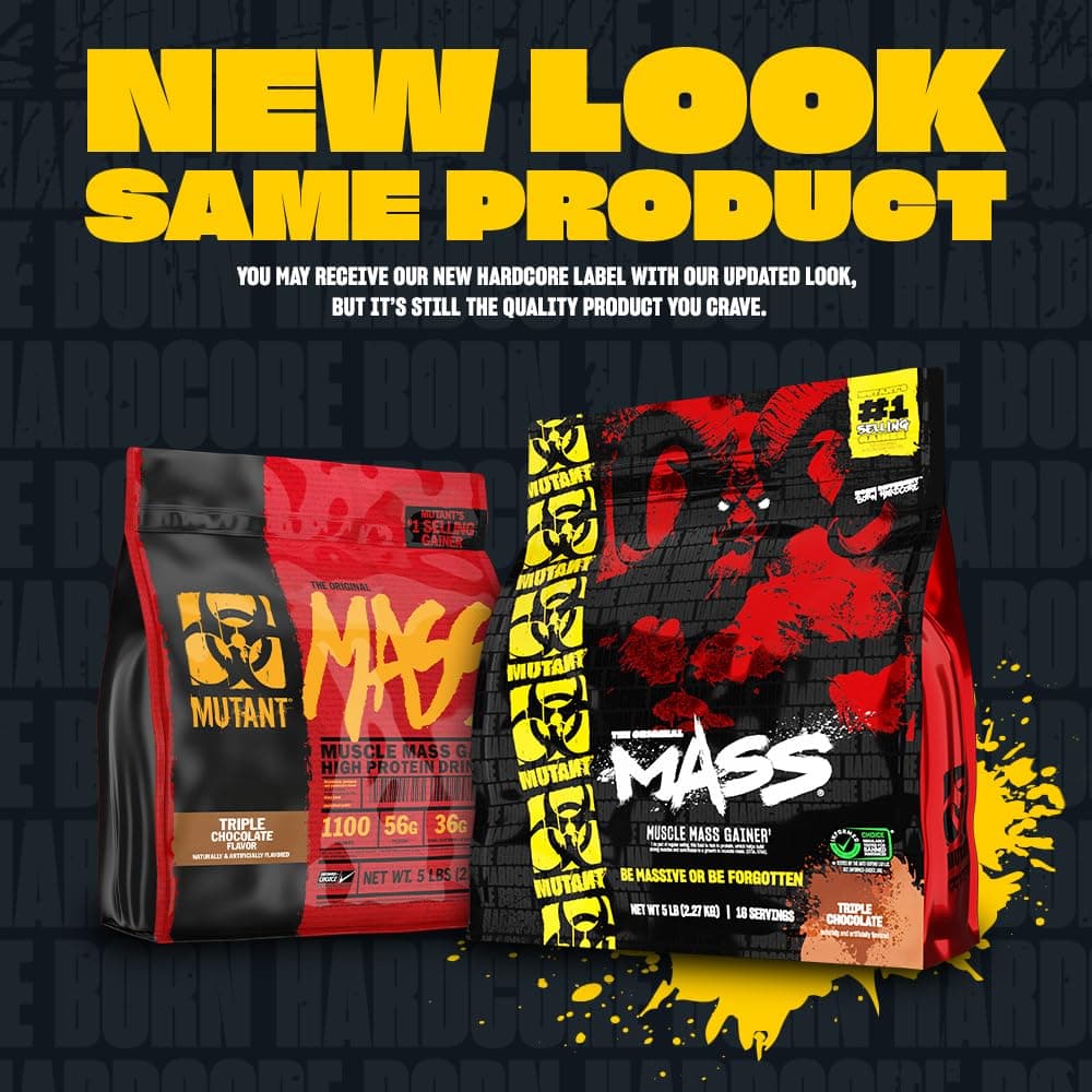 Mutant MASS Weight Gainer Protein Powder with a Whey Isolate – Bild 2