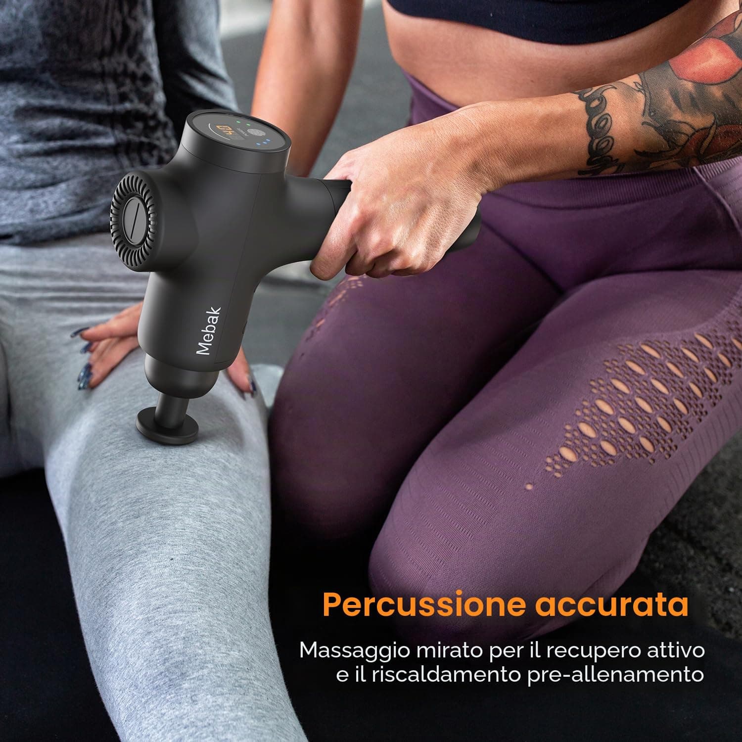 Mebak 3 Pistola Massaggio Muscolare Professionale Pistola – Bild 8