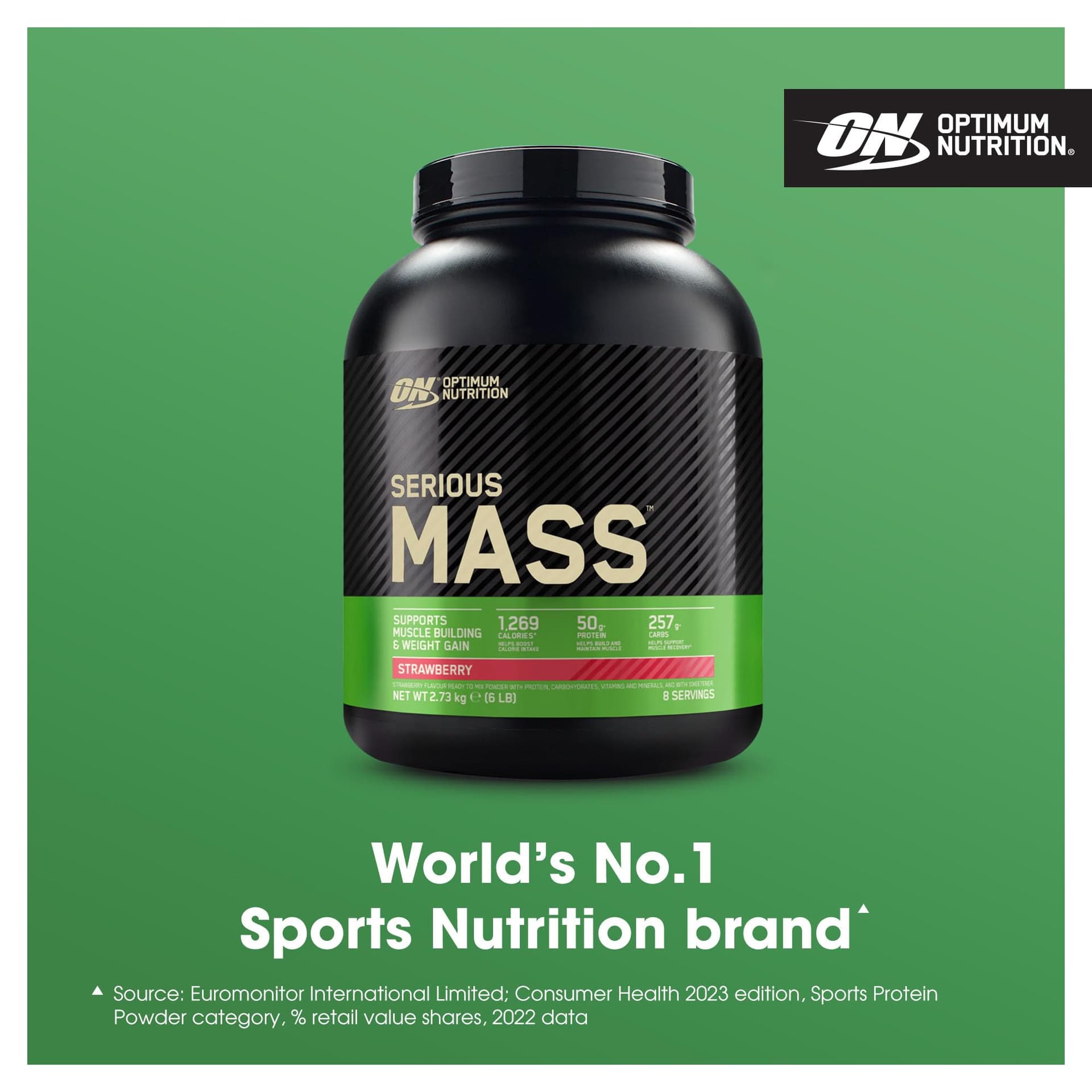Optimum Nutrition Serious Mass Protein Powder High Calorie – Bild 2