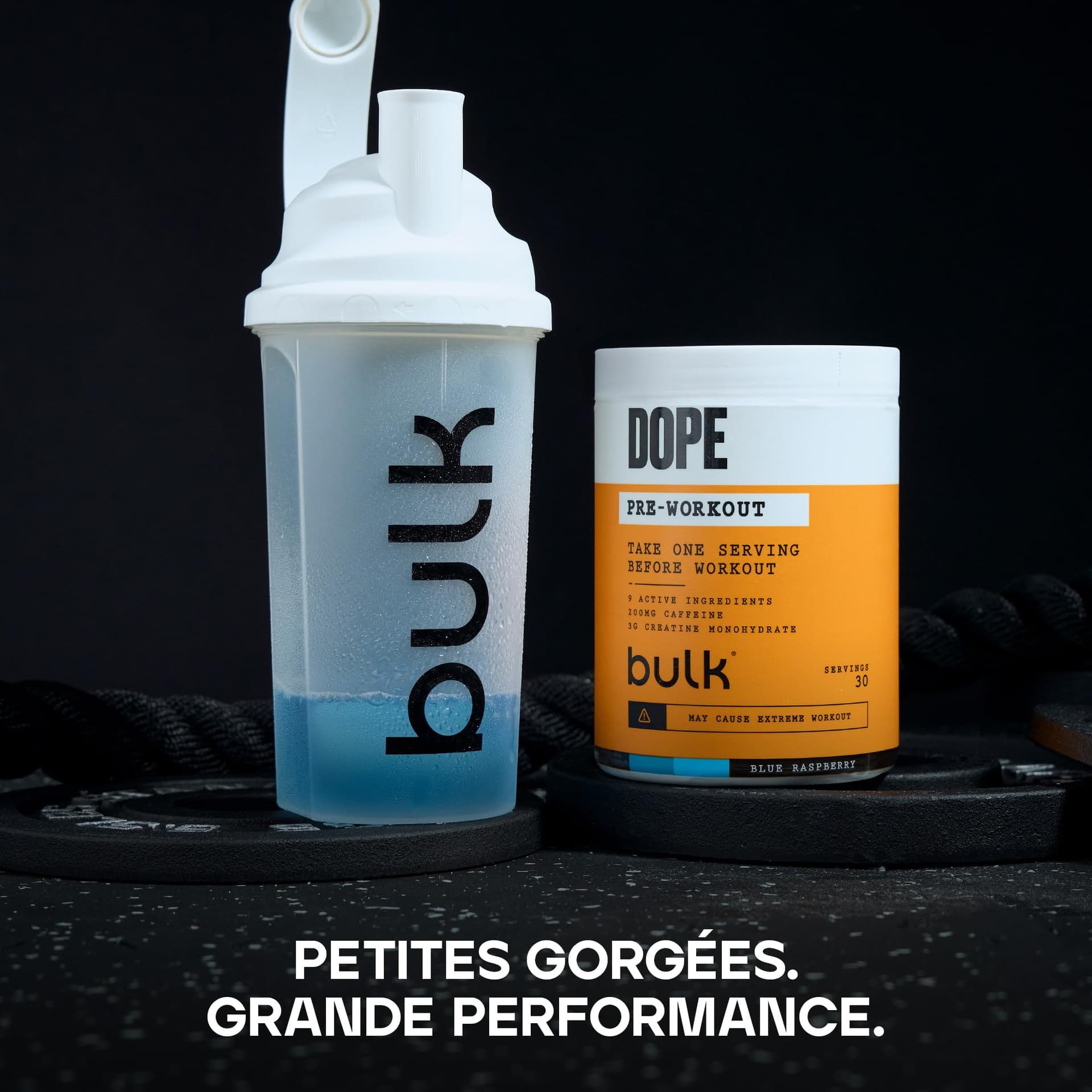 Bulk Poudre Pré-Workout Dope | Blue Framboise | 3g – Bild 6