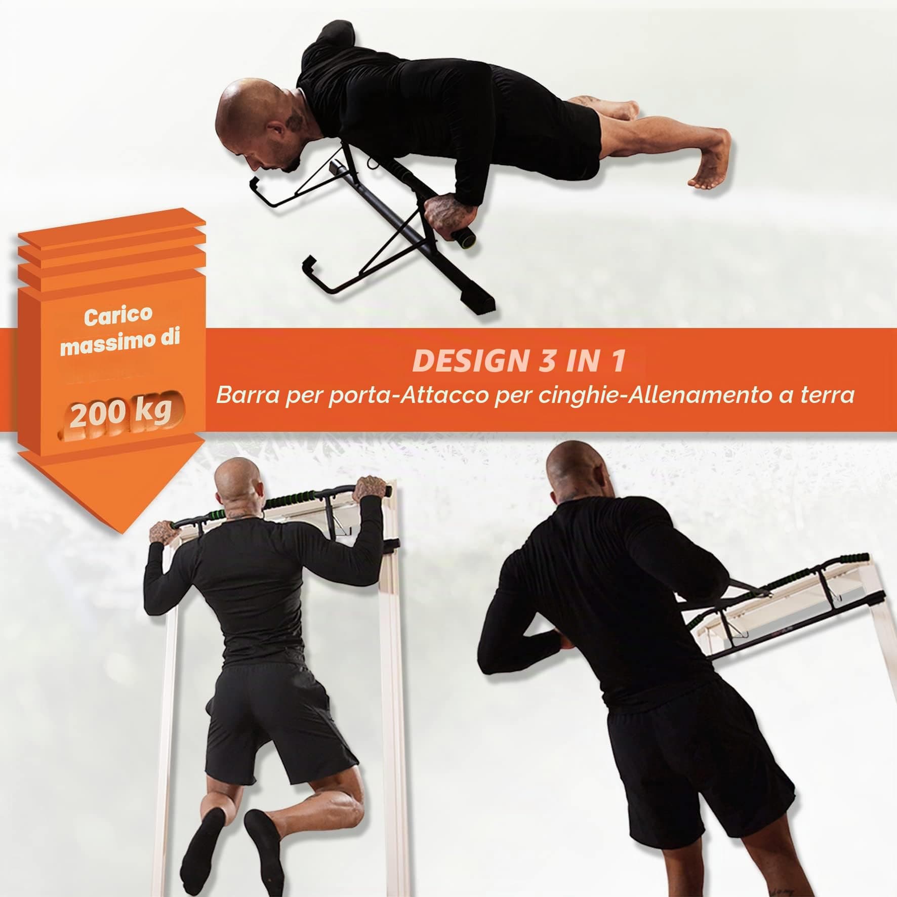 DH FitLife Barra per Trazioni da Porta – Bild 2