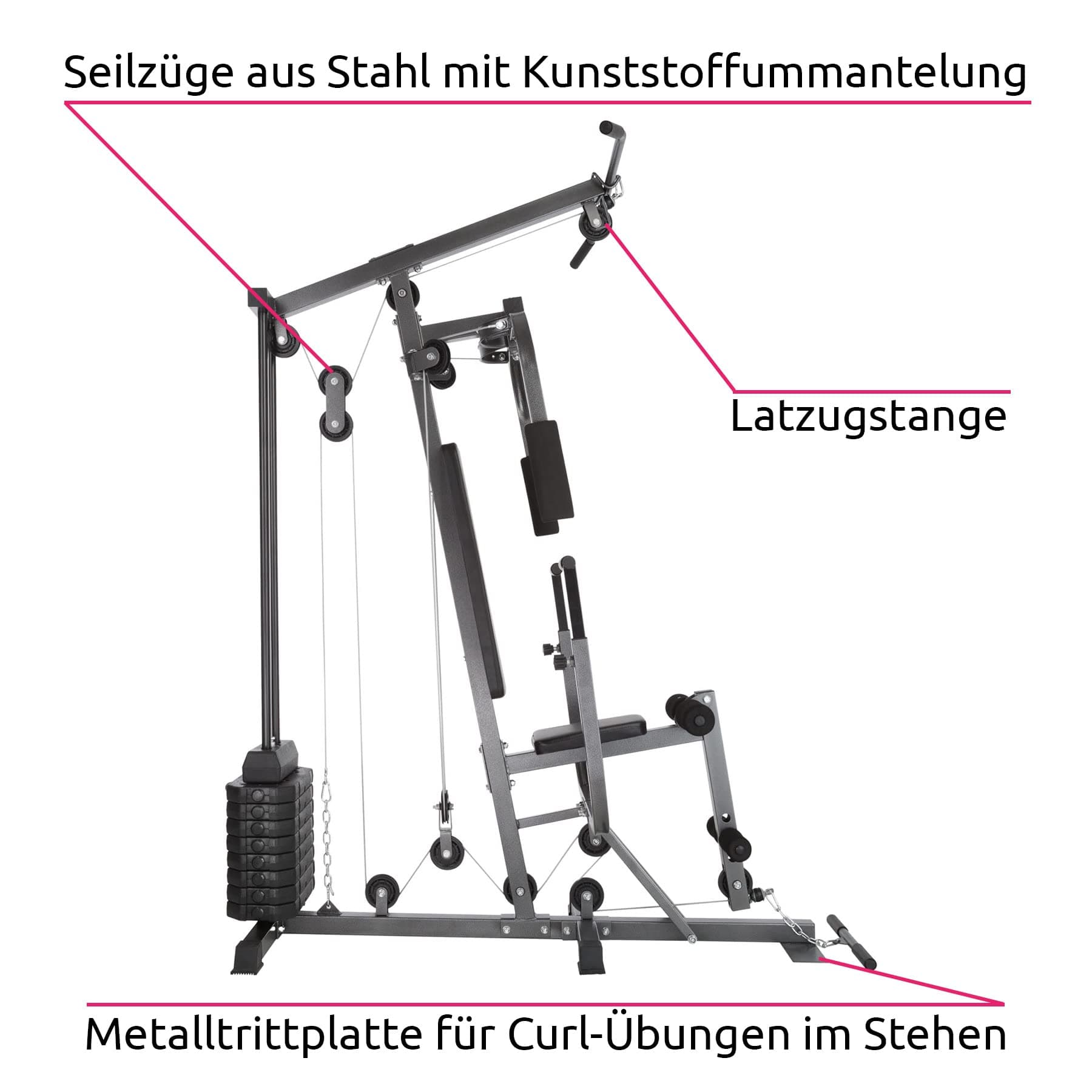 tectake 800546 Kraftstation – Bild 7
