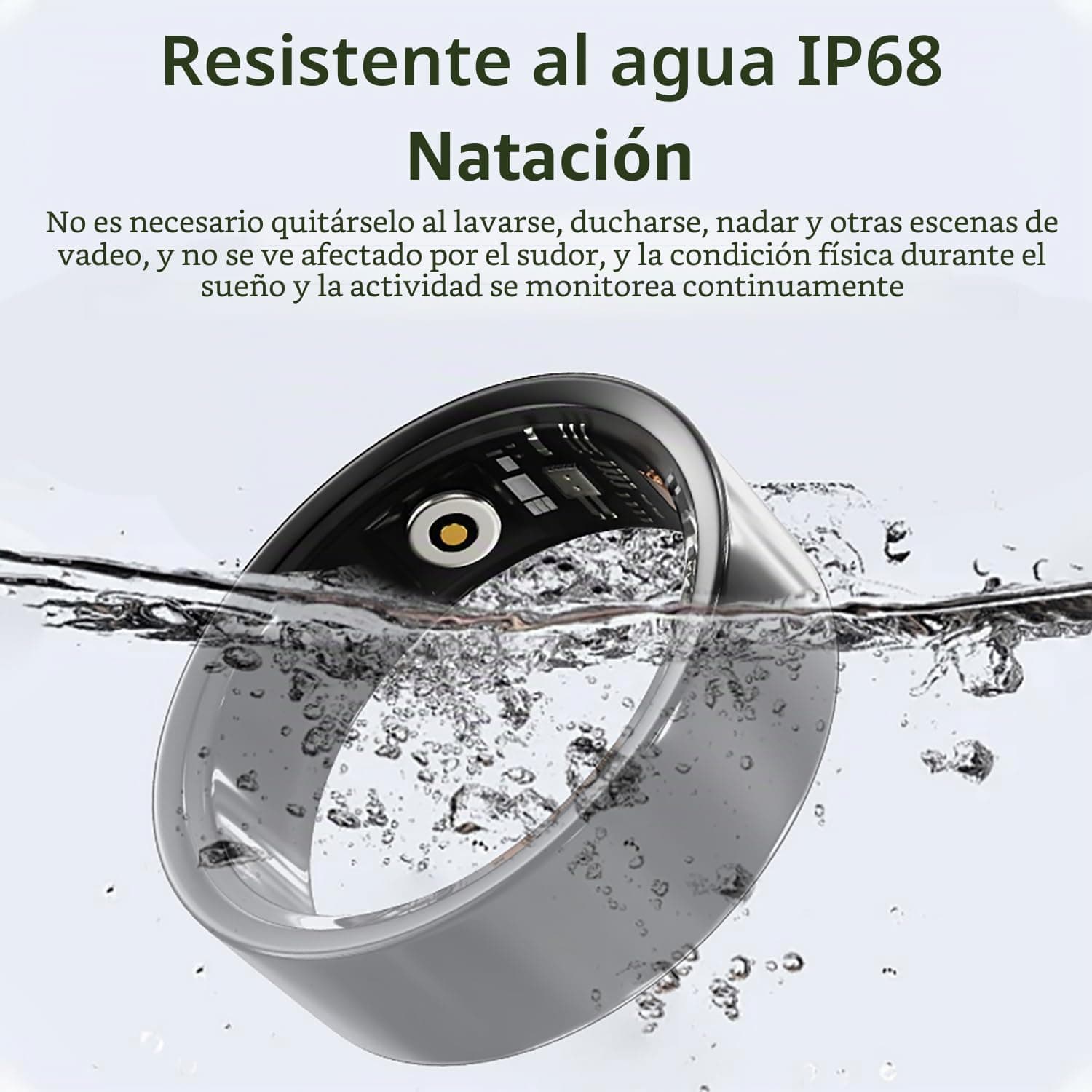 LONGLU Anillo inteligente para hombres y mujeres – Bild 8