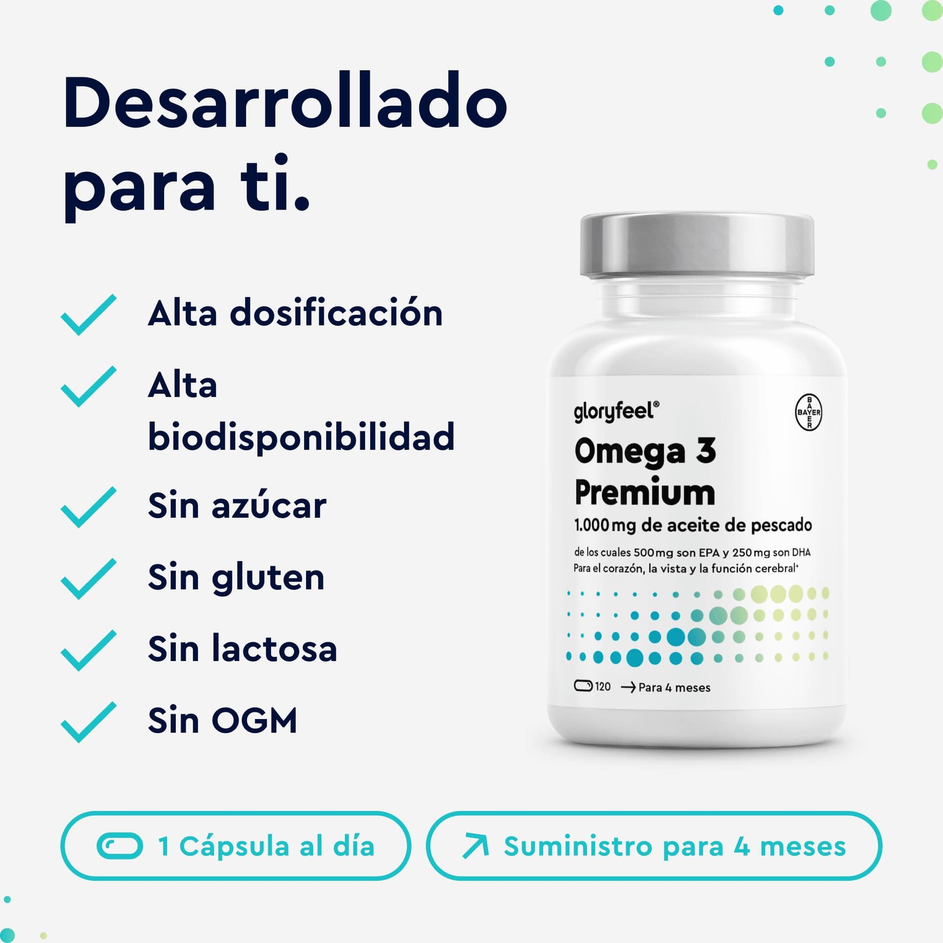 Gloryfeel Premium Omega 3 – Bild 5