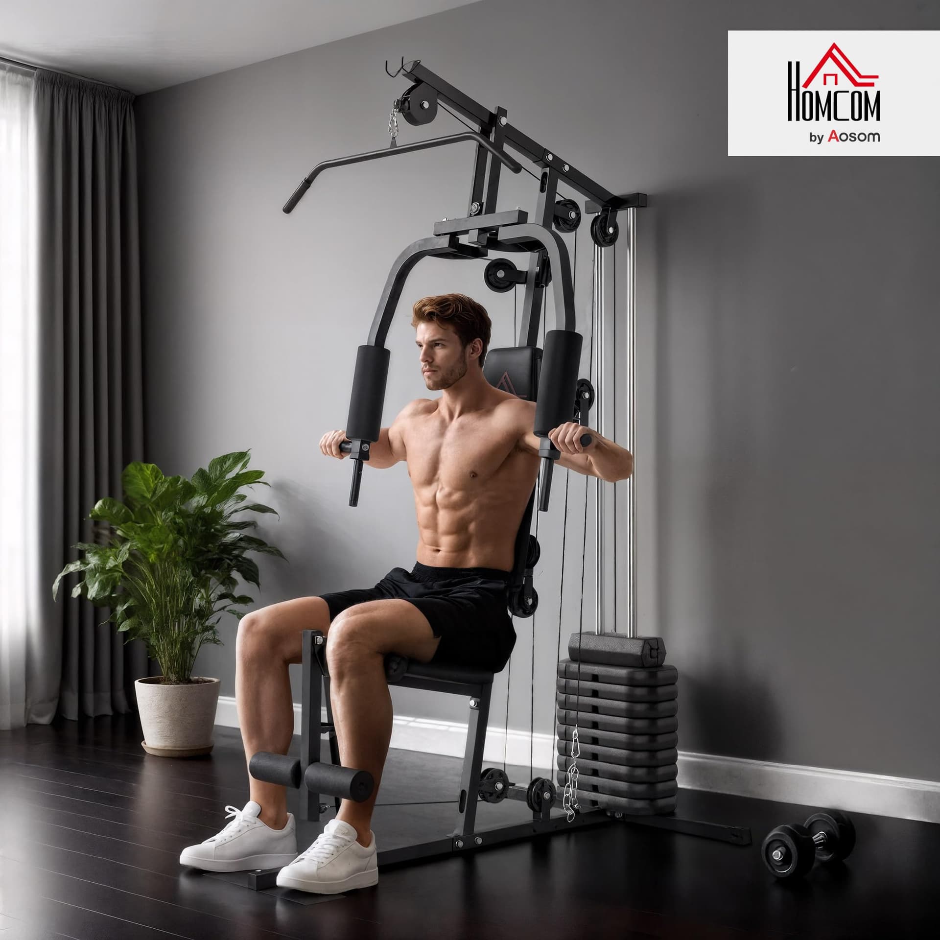 HOMCOM Multiestación Musculación – Bild 2