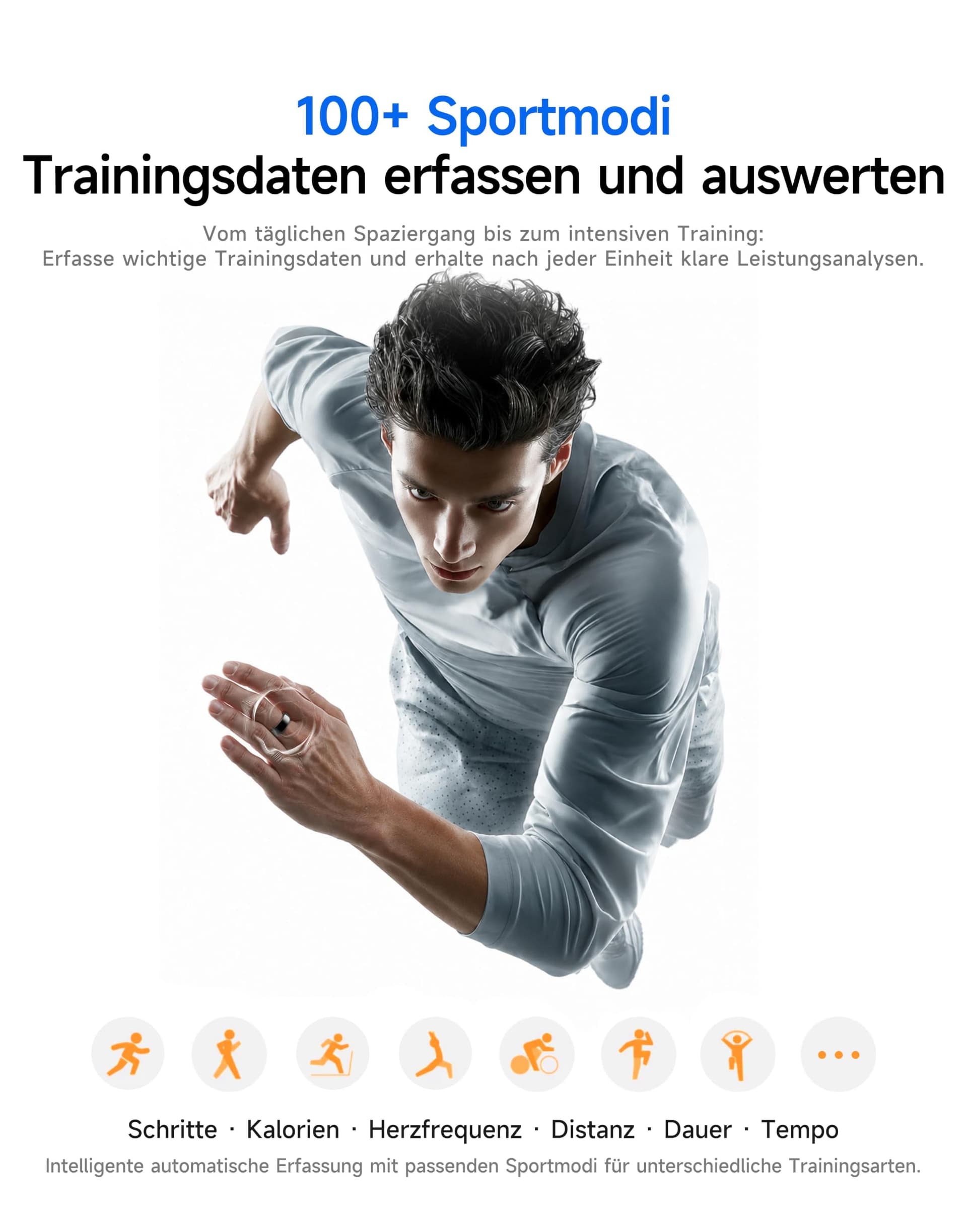 Smart Ring HOU AI Smart Ring Ohne Abo für Damen & Herren – Bild 6