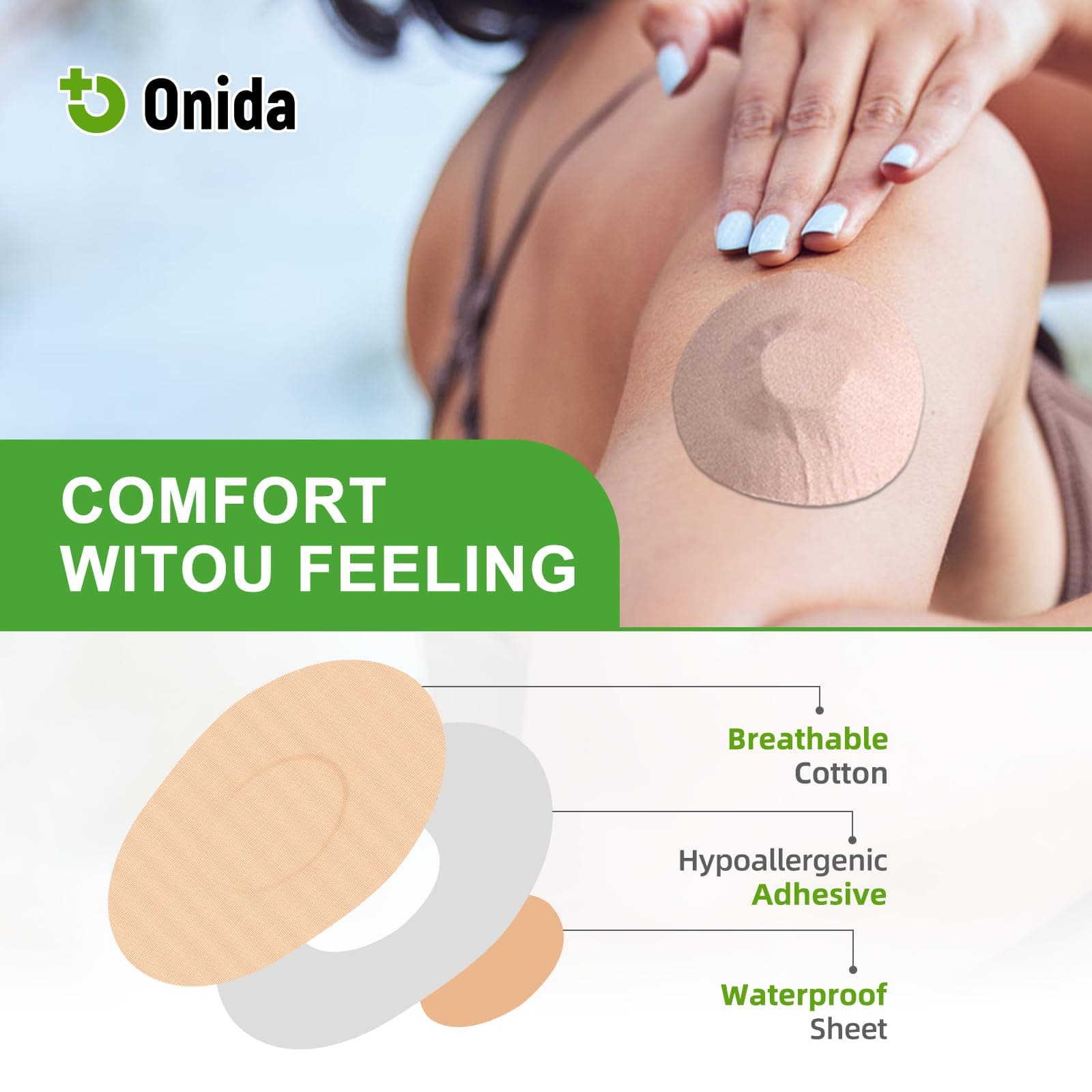 onida Dexcom G7 Adhesive Patches 20PCS,Waterproof Over – Bild 4
