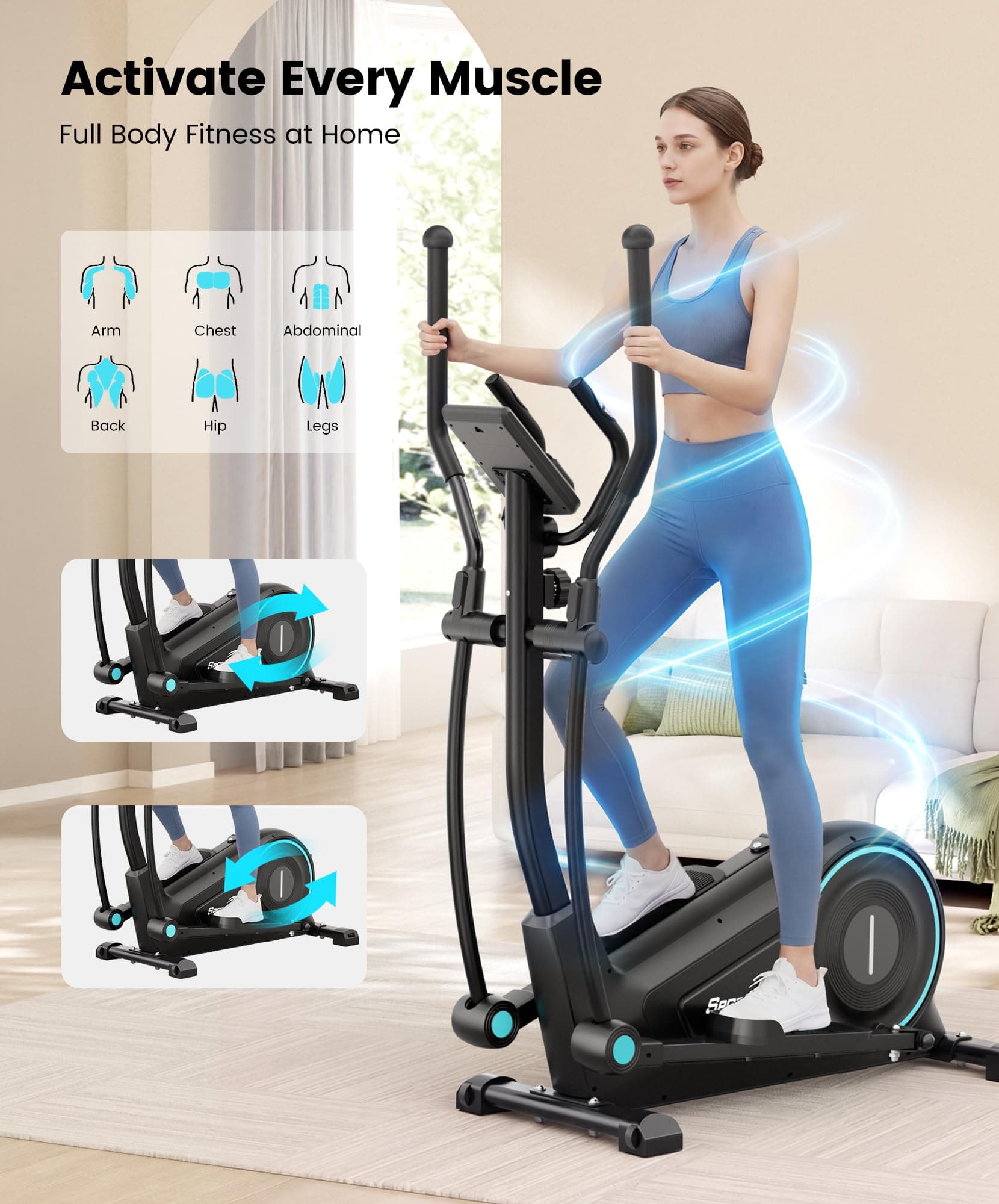 Dripex Crosstrainer für Zuhause – Bild 5
