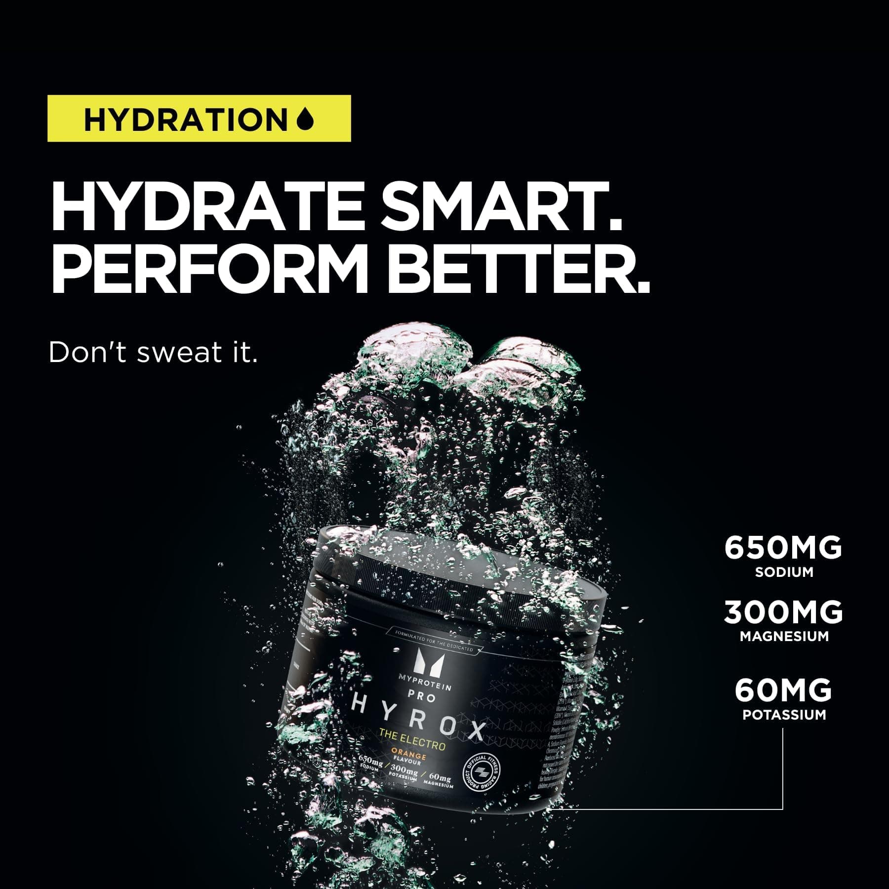 Myprotein PRO x HYROX The Electro – Bild 2