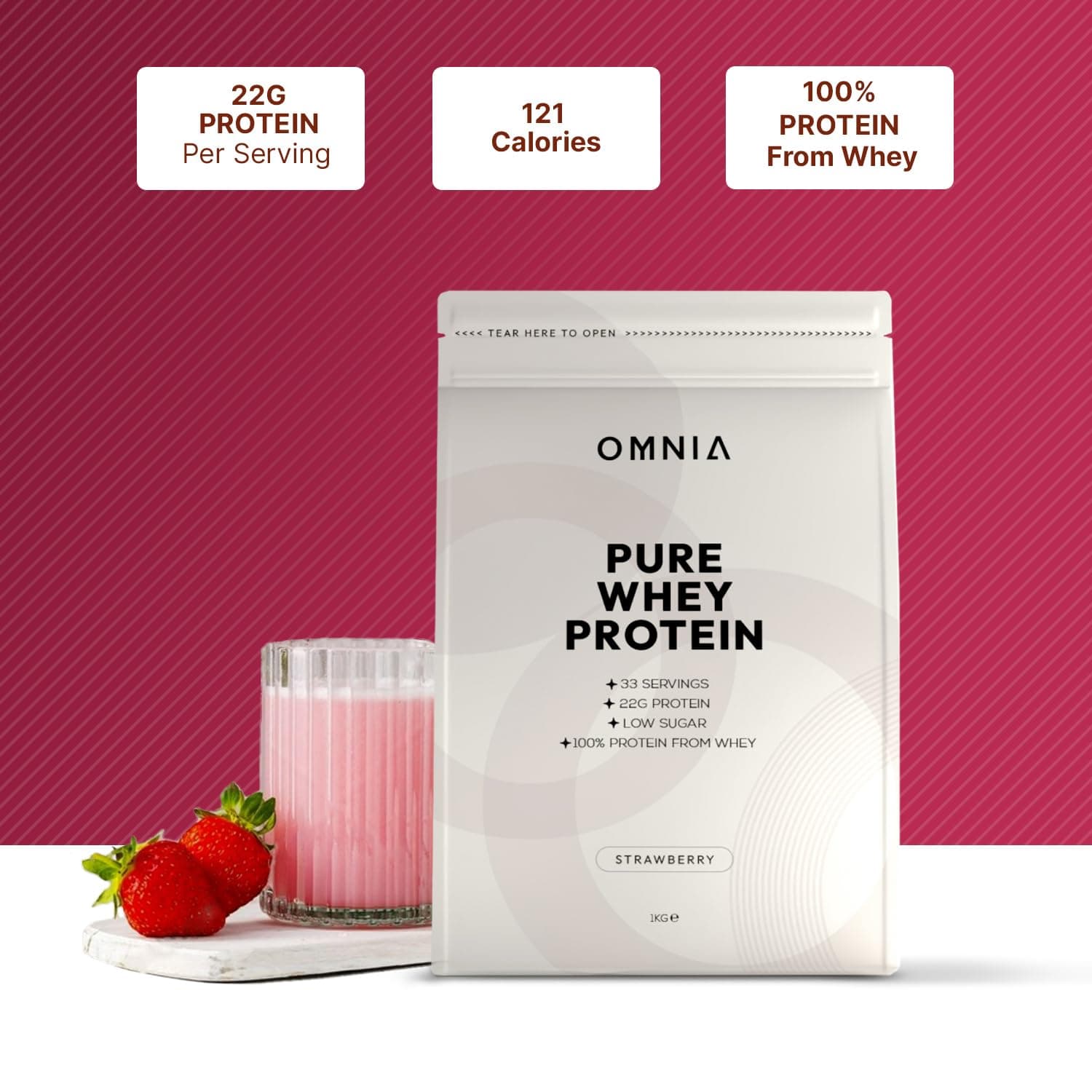 OMNIA Pure Whey Protein Powder – Bild 5