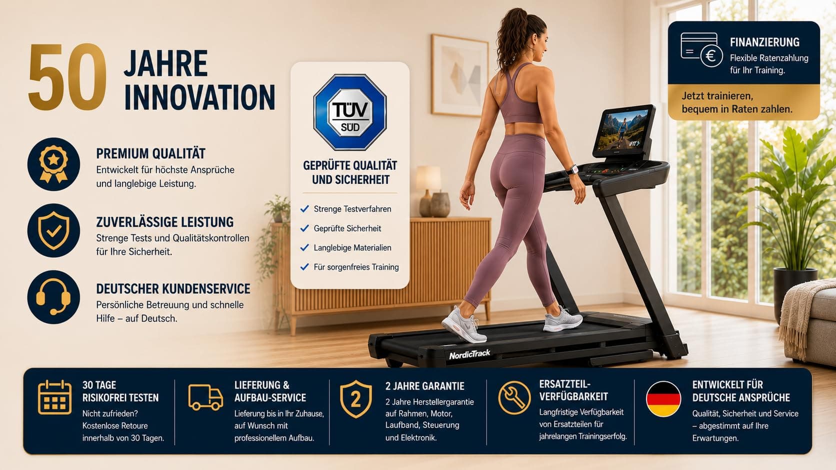 NordicTrack Laufband T Series 9 – Bild 4