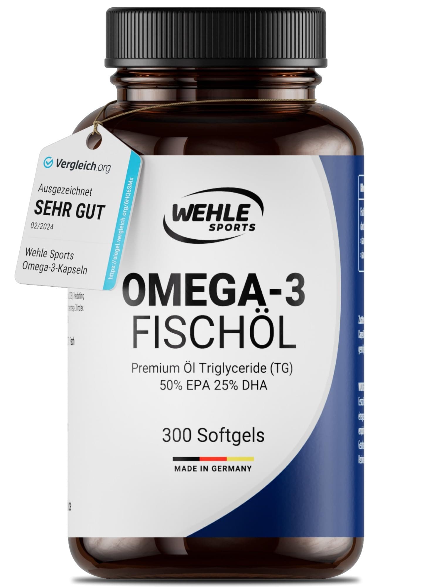 Wehle Sports Omega 3 Kapseln