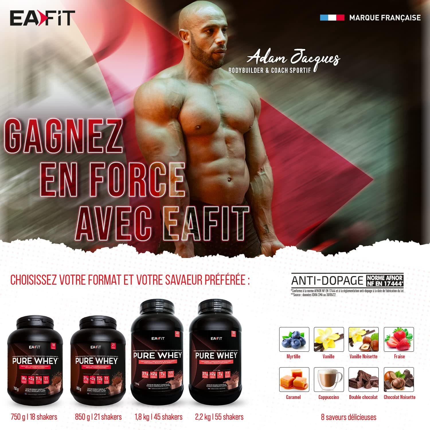 Eafit WHEY PROTEIN – Bild 4