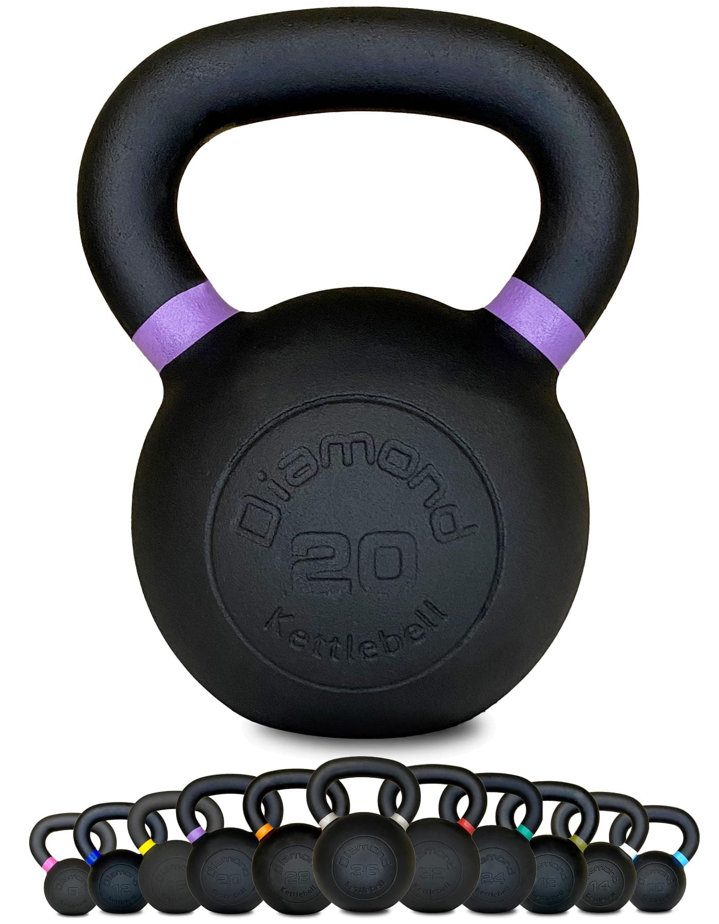 Diamond Diamond [Kettlebell Ghisa Pro 4–36 Kg