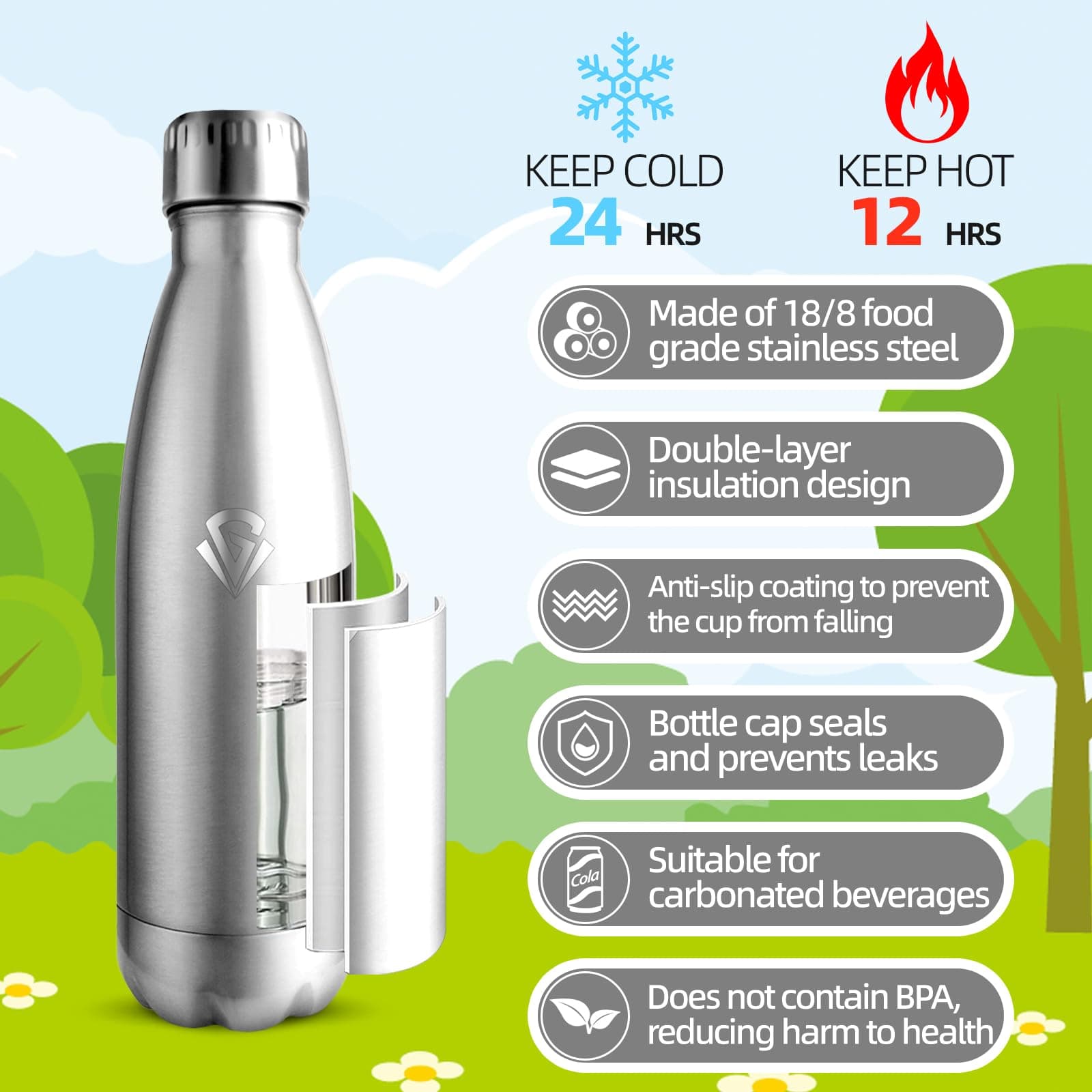 Motswedi Gourde, 500 ml – Bild 3