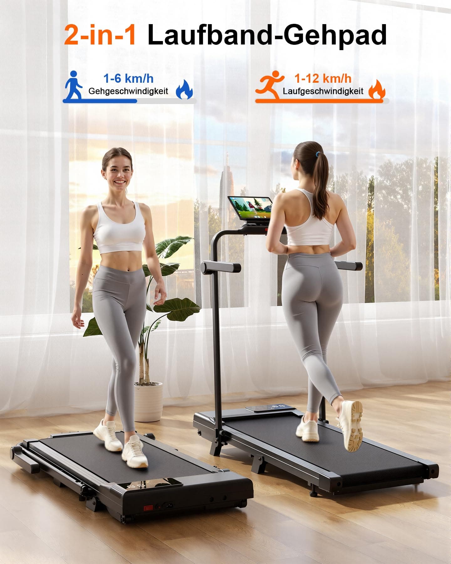 Superun Walking Pad mit Steigung 6% – Bild 4