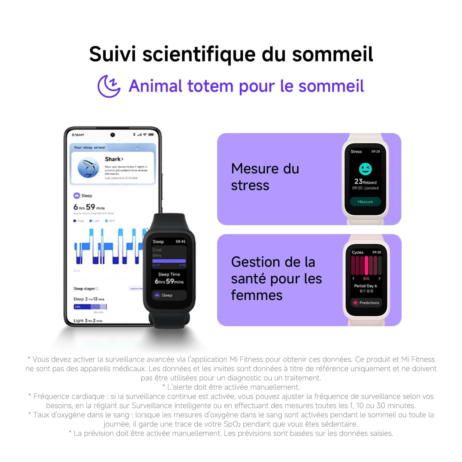 Xiaomi Smart Band 9 Active Schwarz – Bild 4