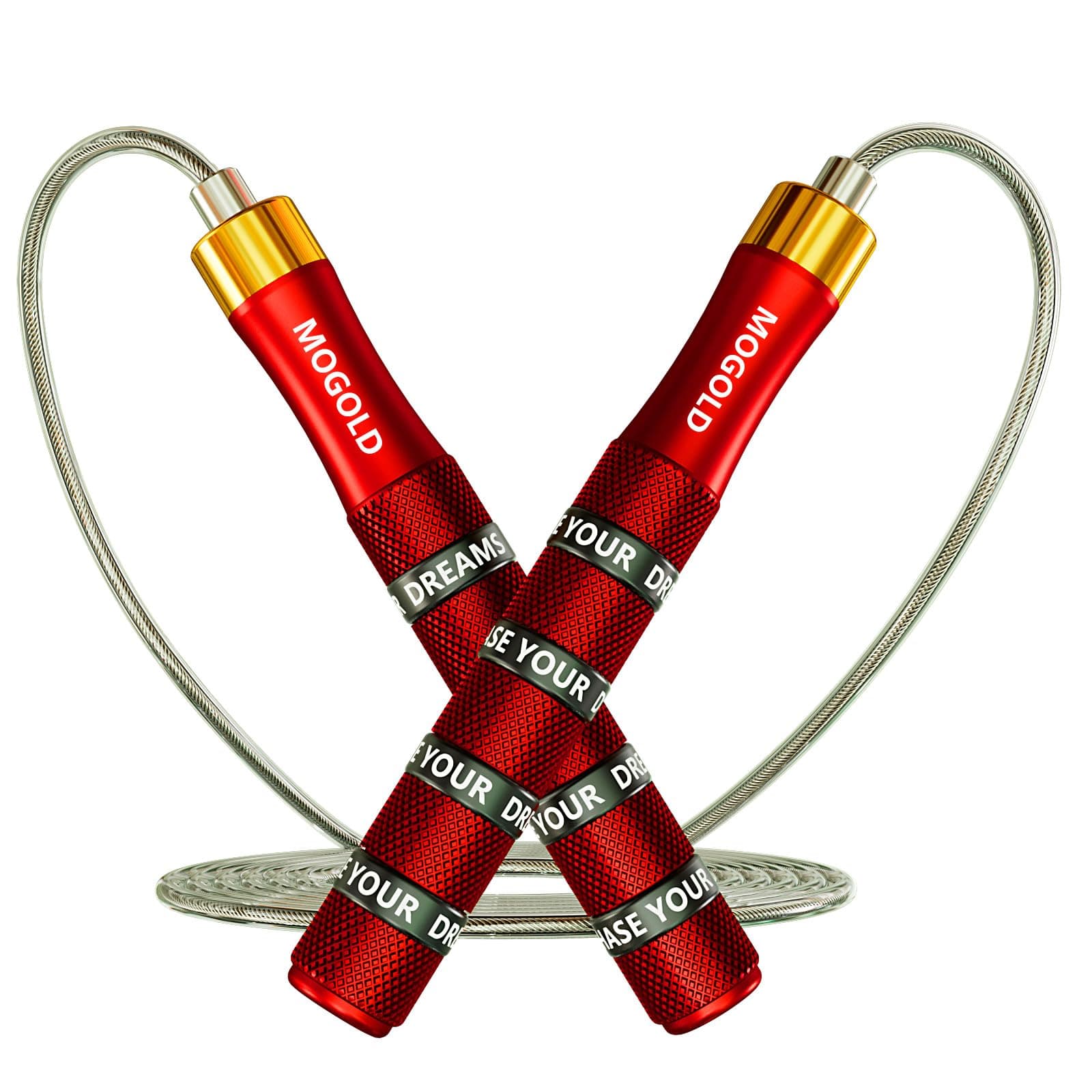 MOGOLD Profi Springseil für Boxen Sport Erwachsene Fitness – Bild 7