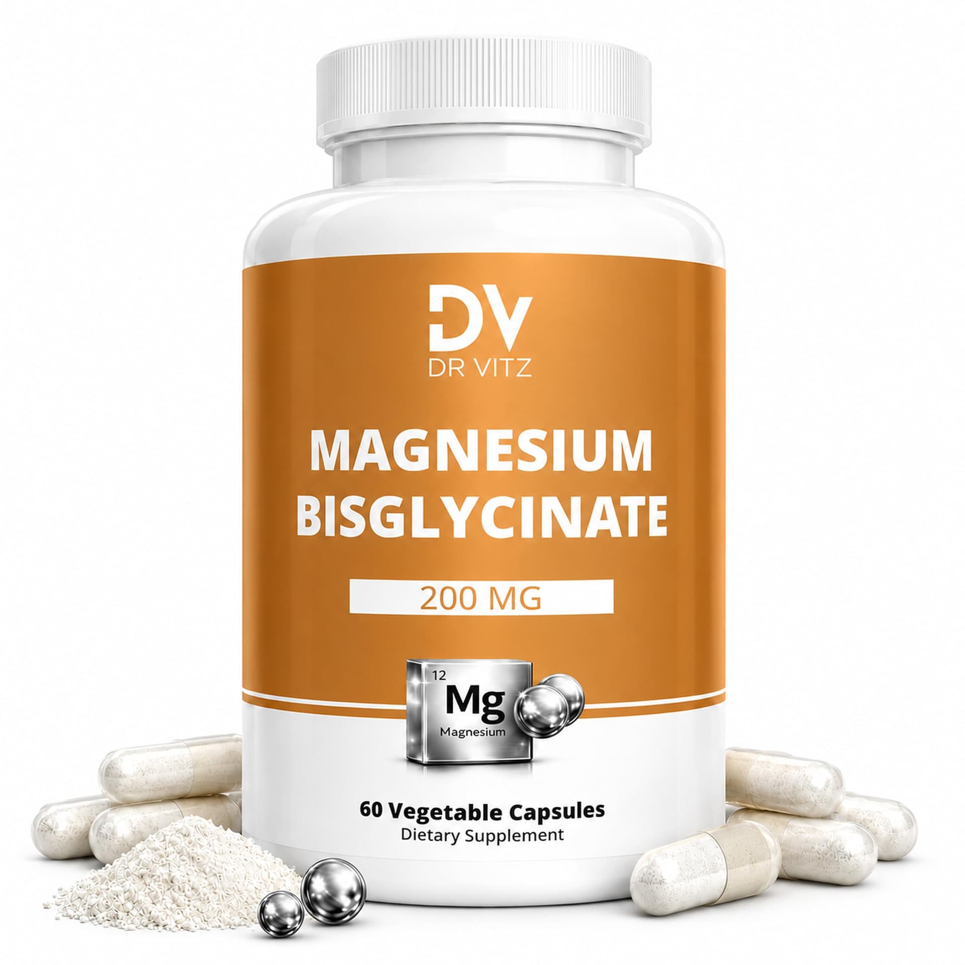 Dr Vitz Magnesium Bisglycinate Chelate 200mg