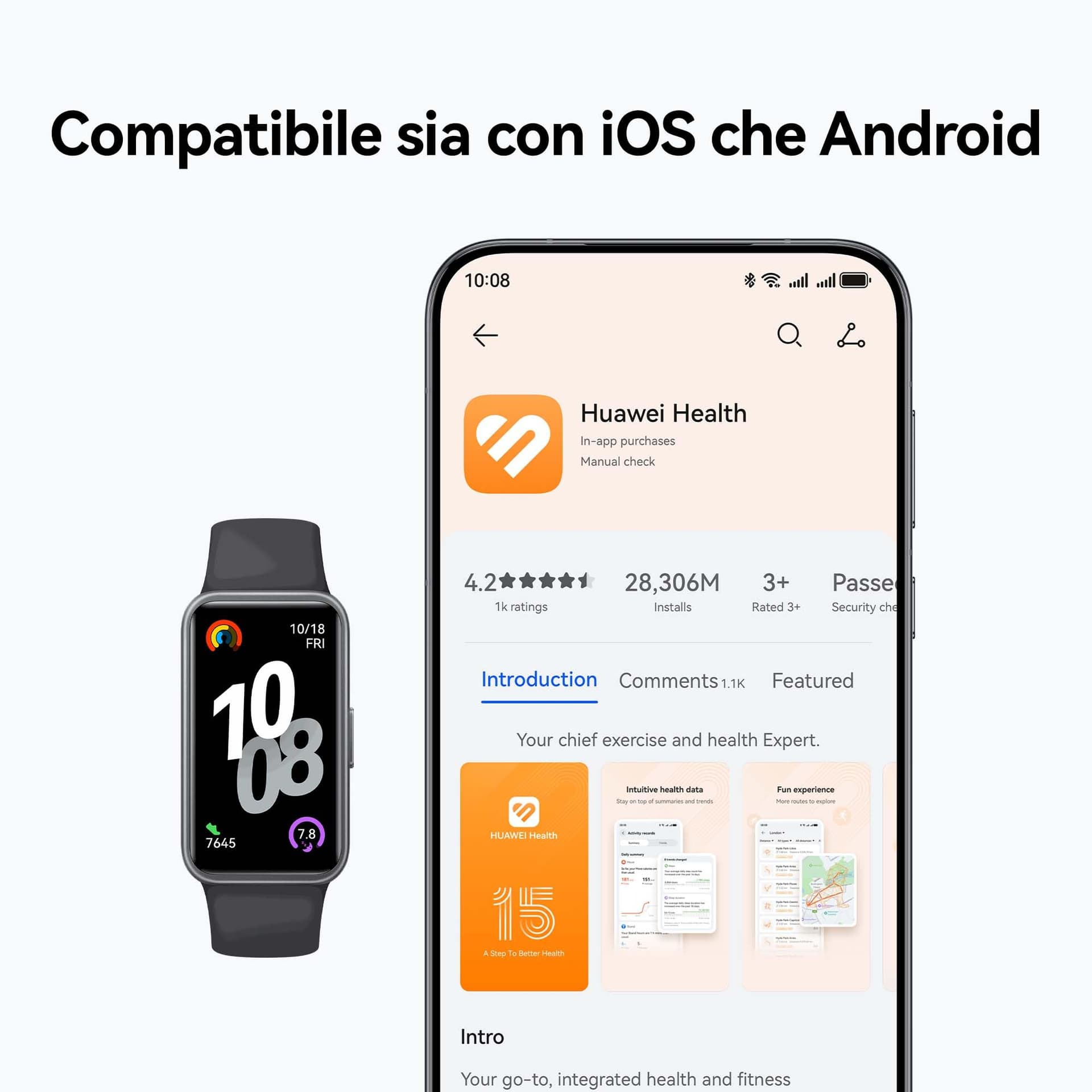 HUAWEI Band 10 Smartwatch – Bild 8