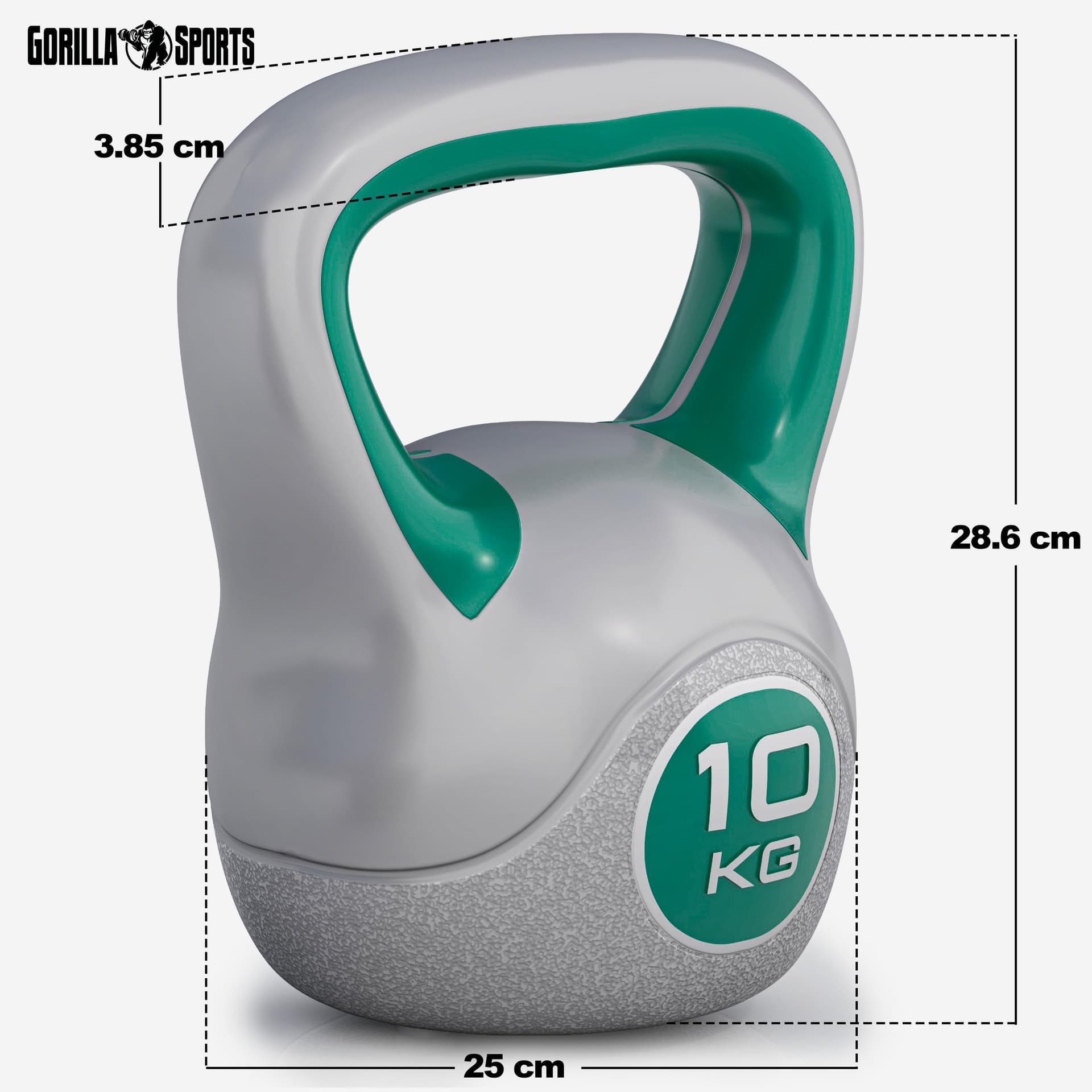 GORILLA SPORTS ® Kettlebell - 2kg – Bild 8