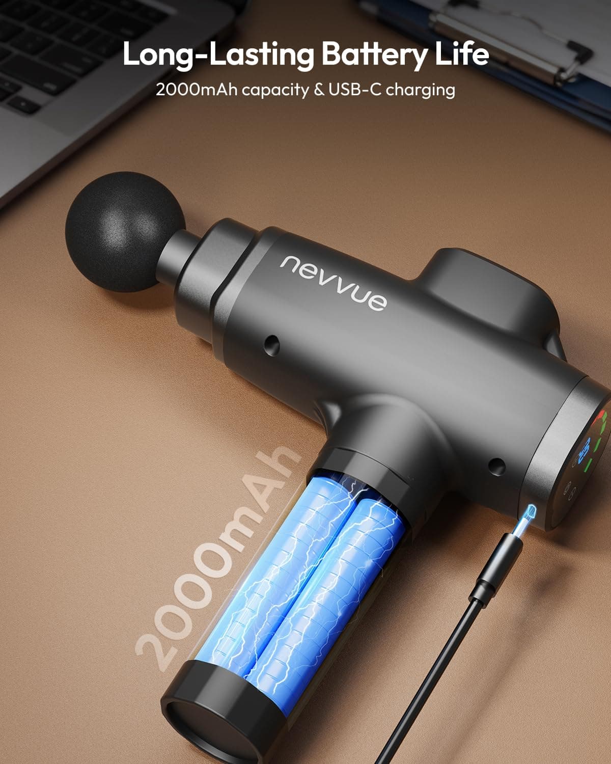 Nevvue Massage Gun – Bild 4