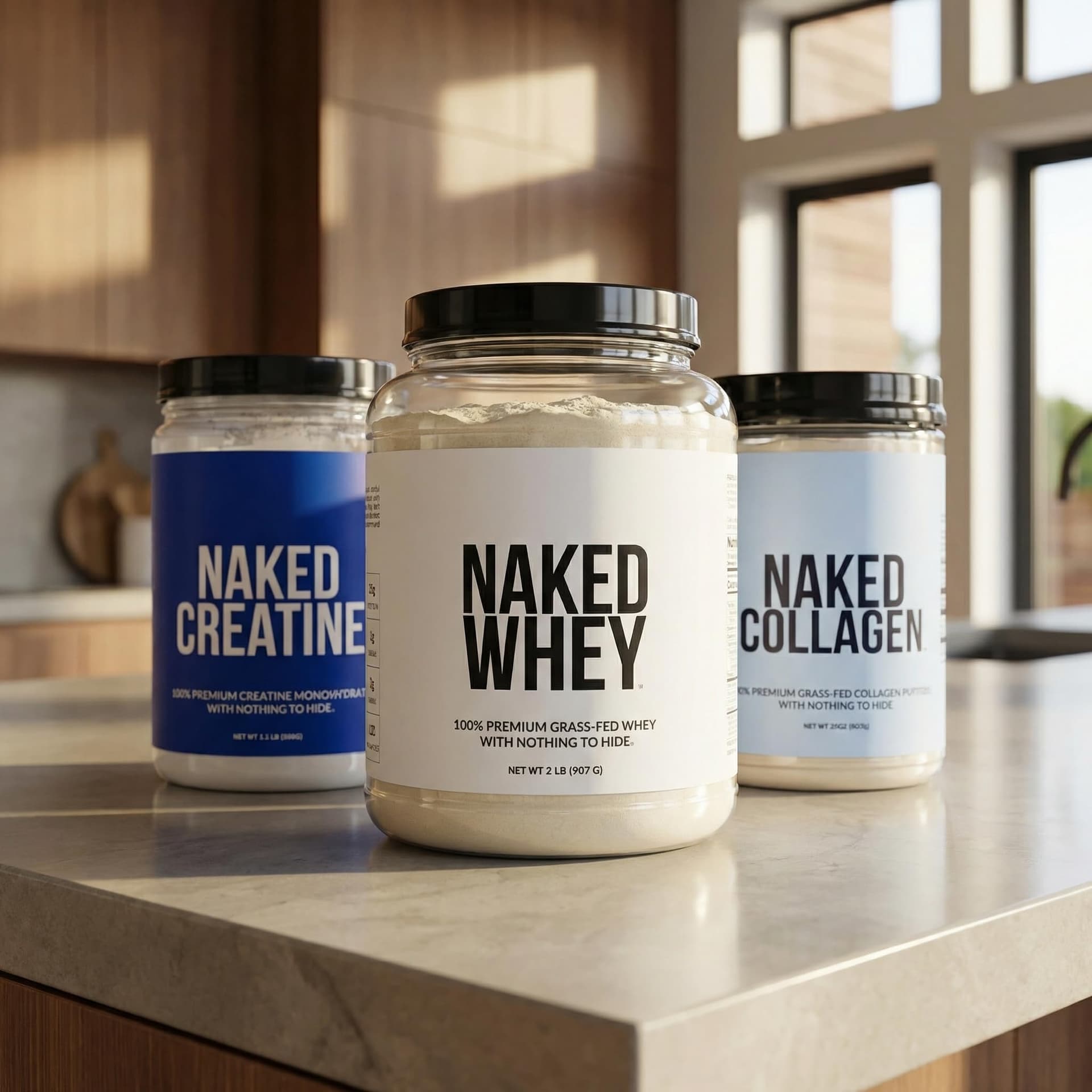 NAKED Pure Micronized Creatine Monohydrate – 200 Servings, 1,000g – Bild 7