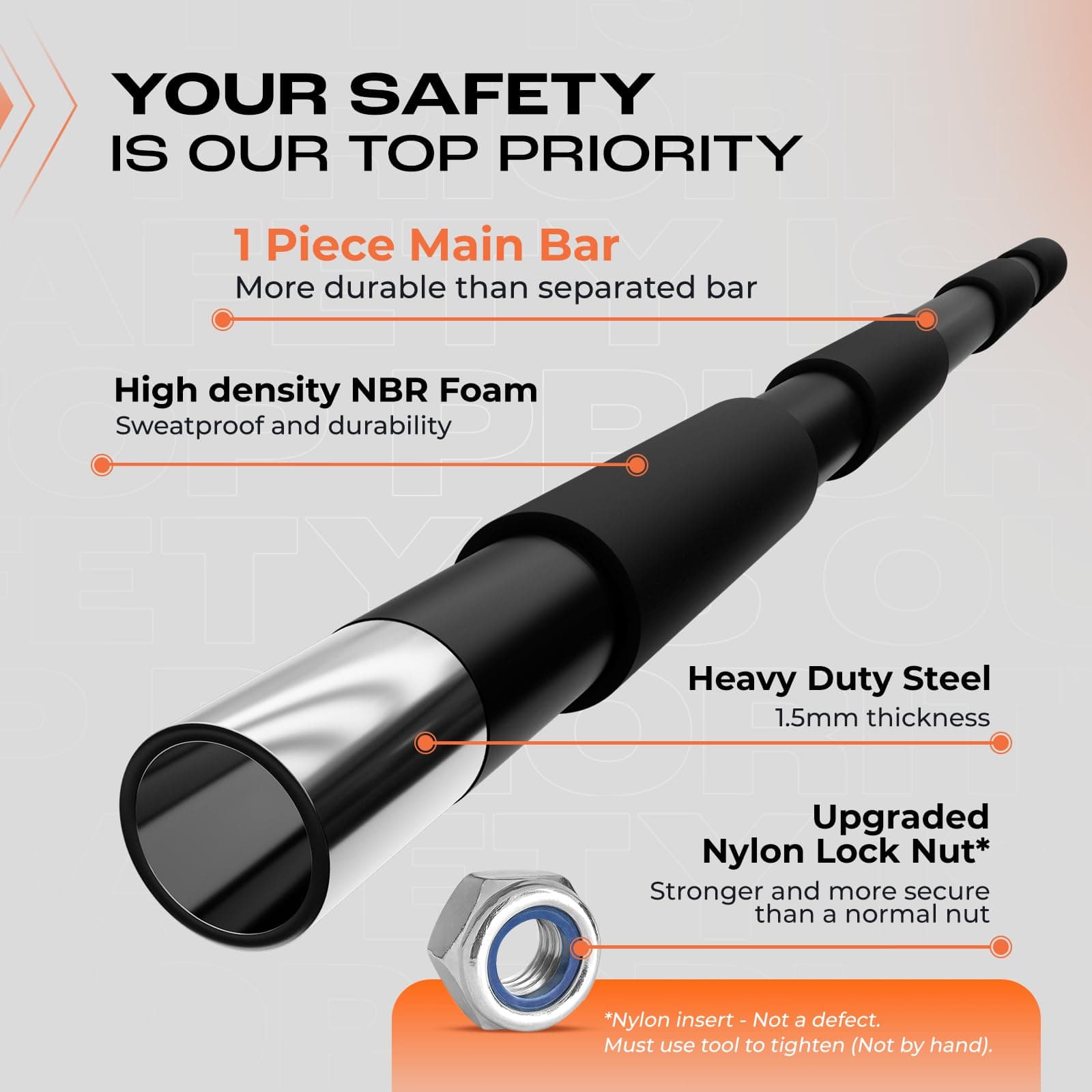 Yes4All Door Pull Up Bar – Bild 2