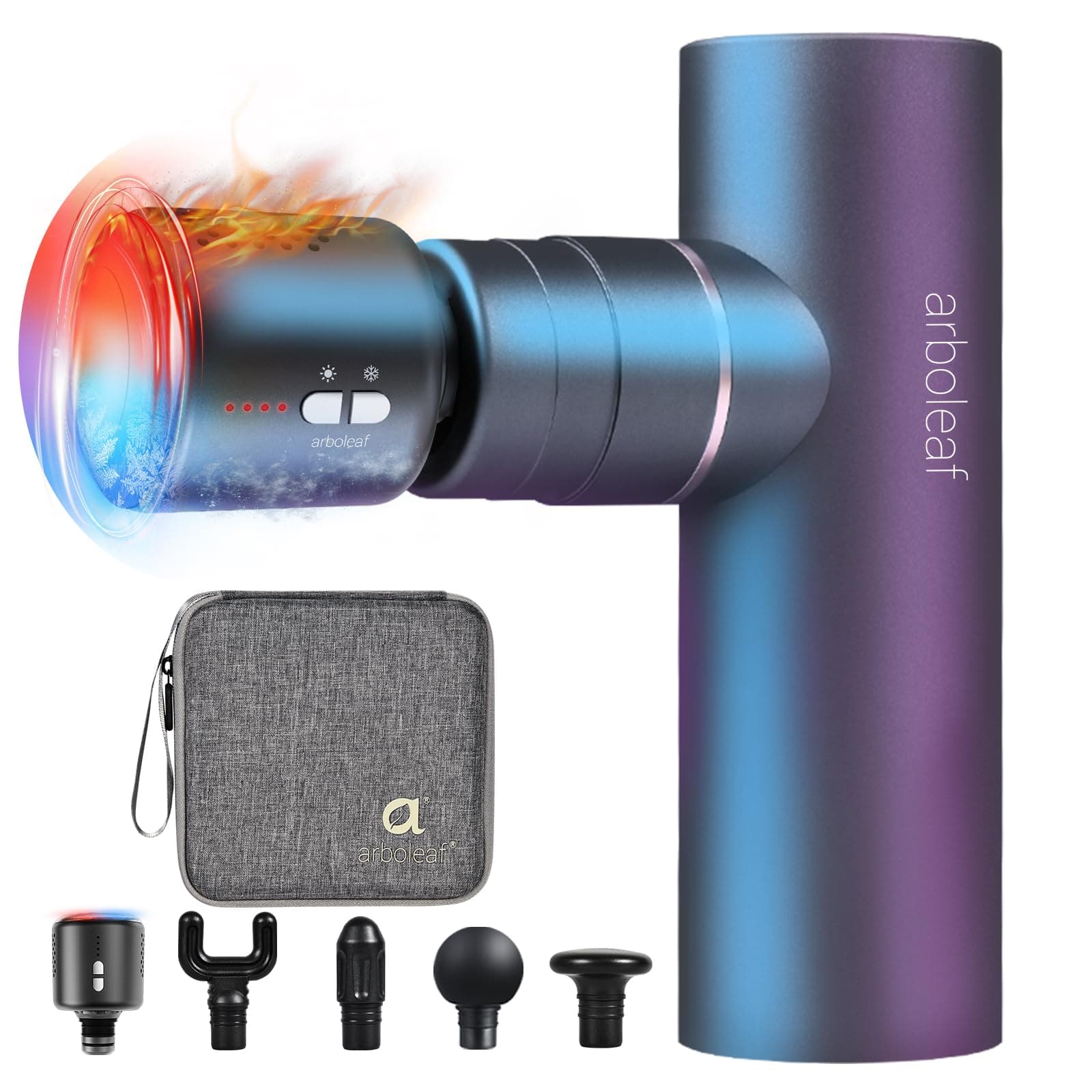 arboleaf Pistolet de Massage avec Fonction Chauffante