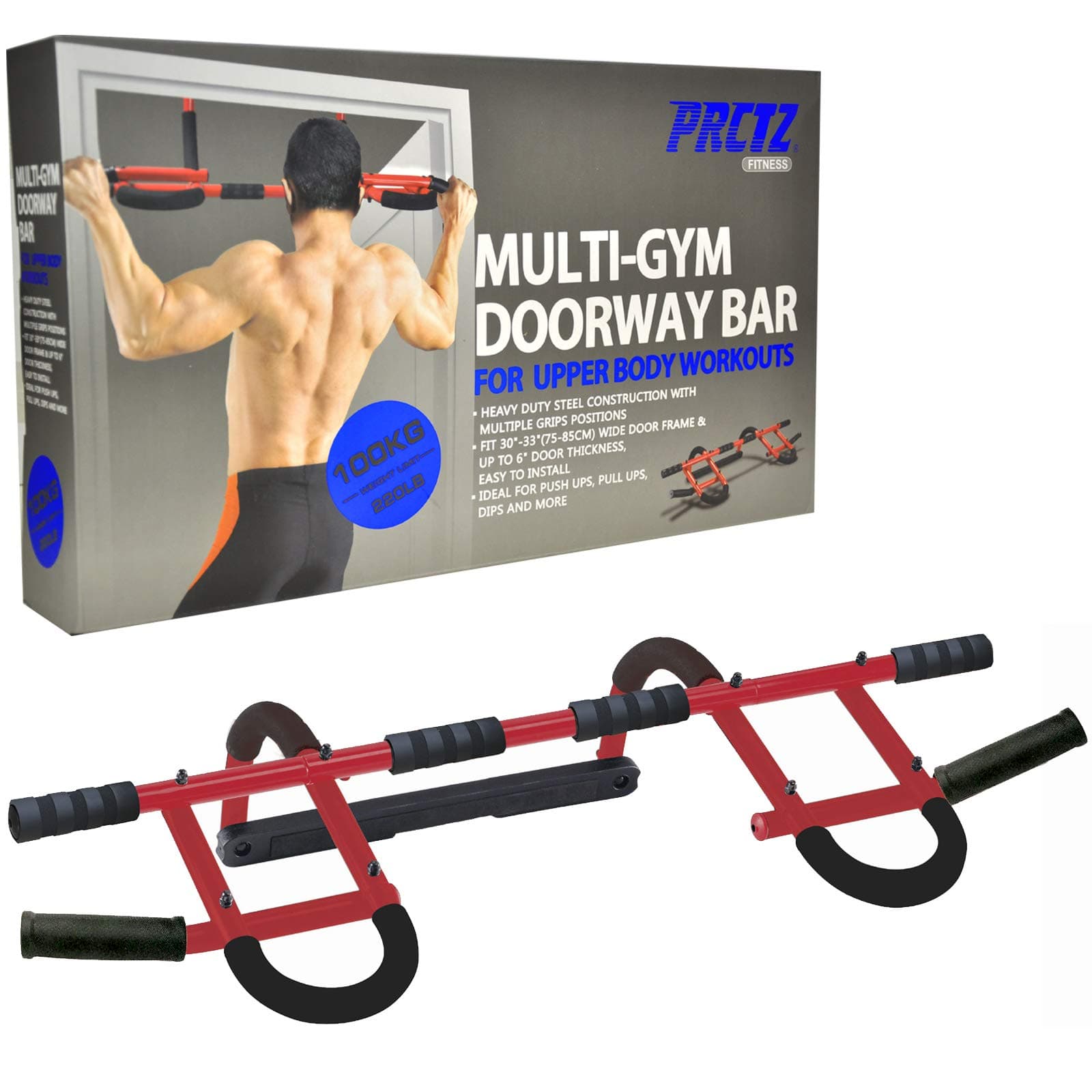 IBF IRON BODY FITNESS Multi-functional Pull Up Bar and Chin