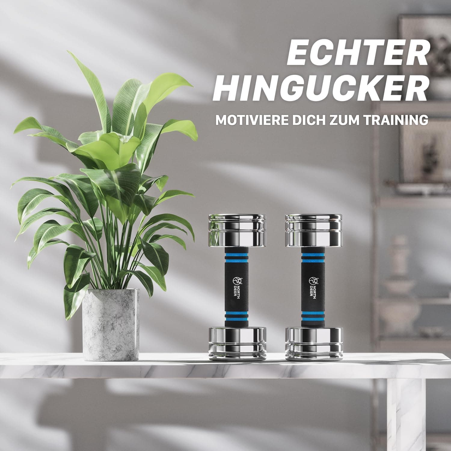 Northdeer Kurzhanteln 2er Set 5kg – Bild 7