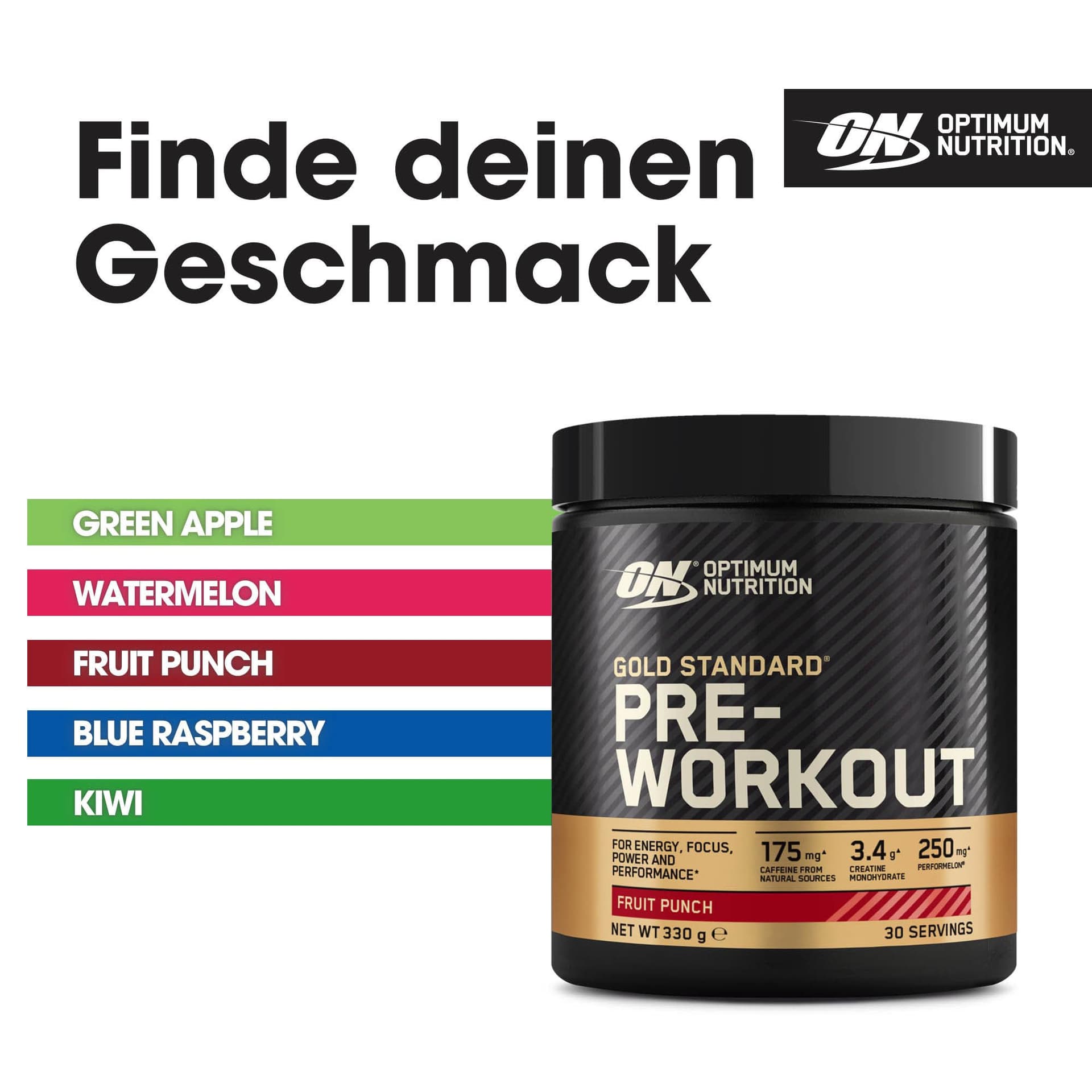 Optimum Nutrition Gold Standard Pre-Workout Energy Drink – Bild 5