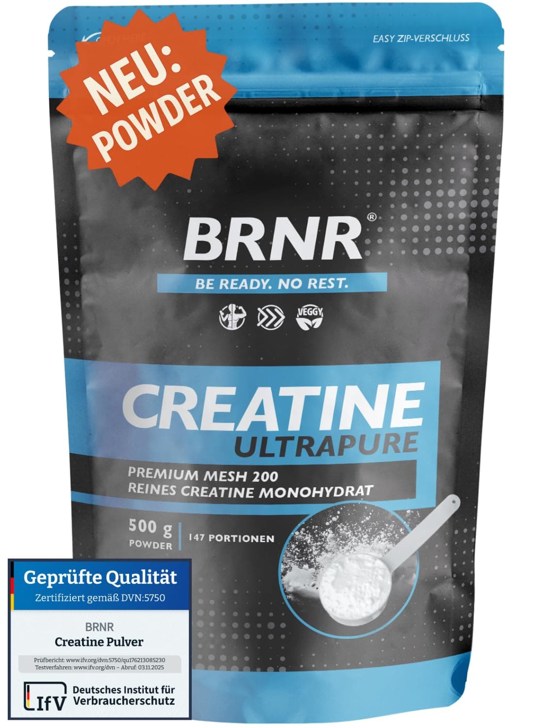 BRNR Creatin Monohydrat Pulver