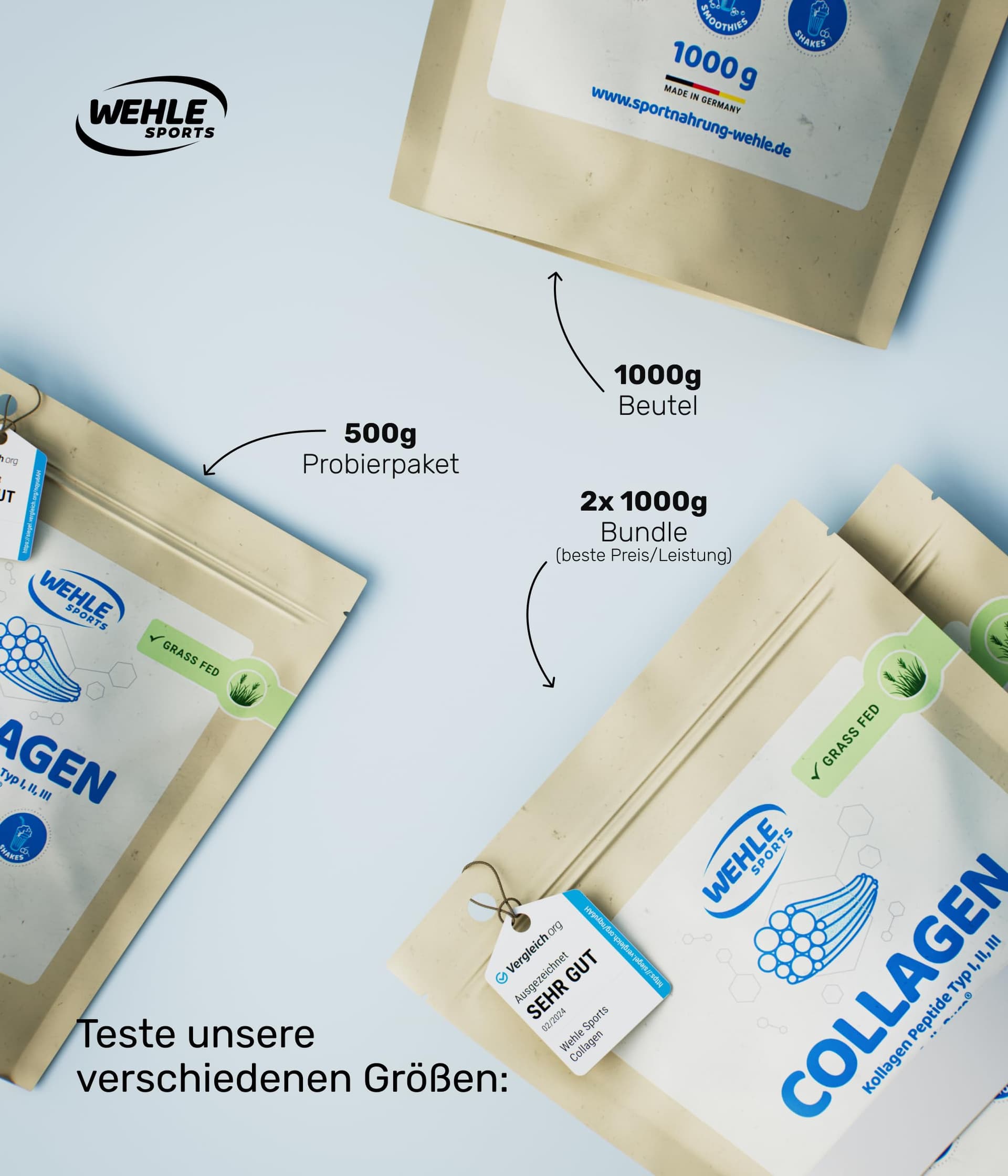 Wehle Sports Collagen Pulver – Bild 6