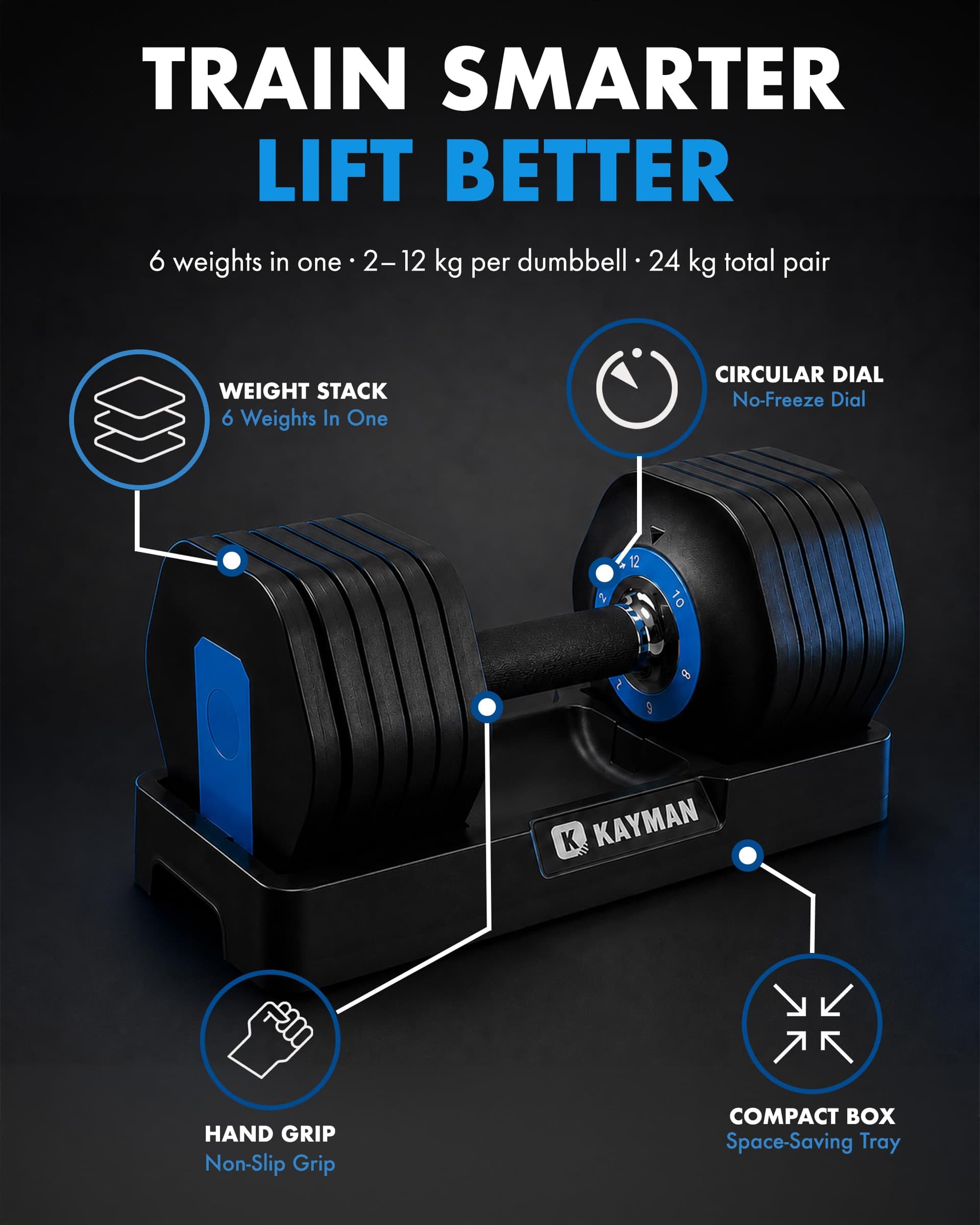 KAYMAN 24kg – Bild 2