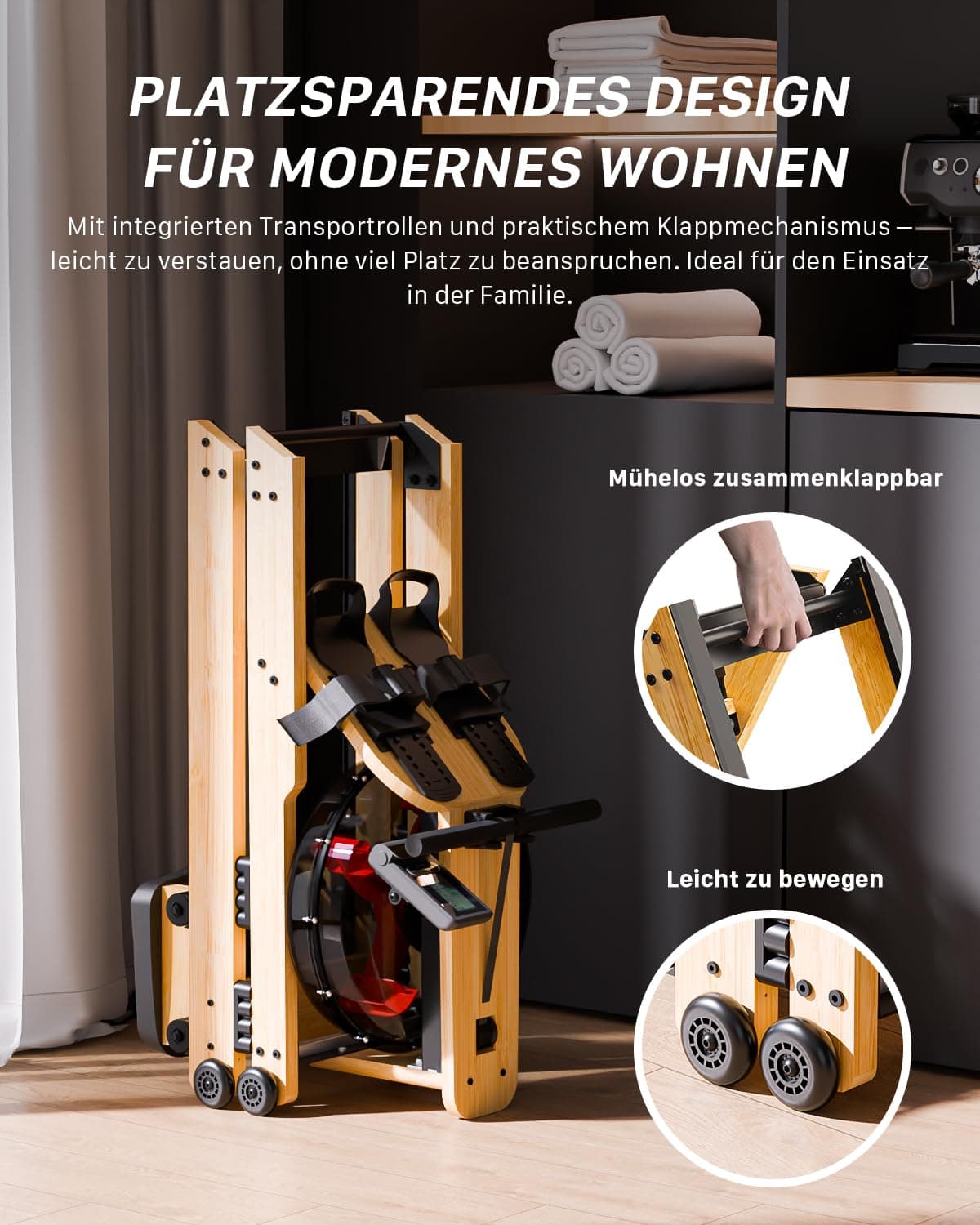 Aeriflo Rudergerät für Zuhause – Bild 6