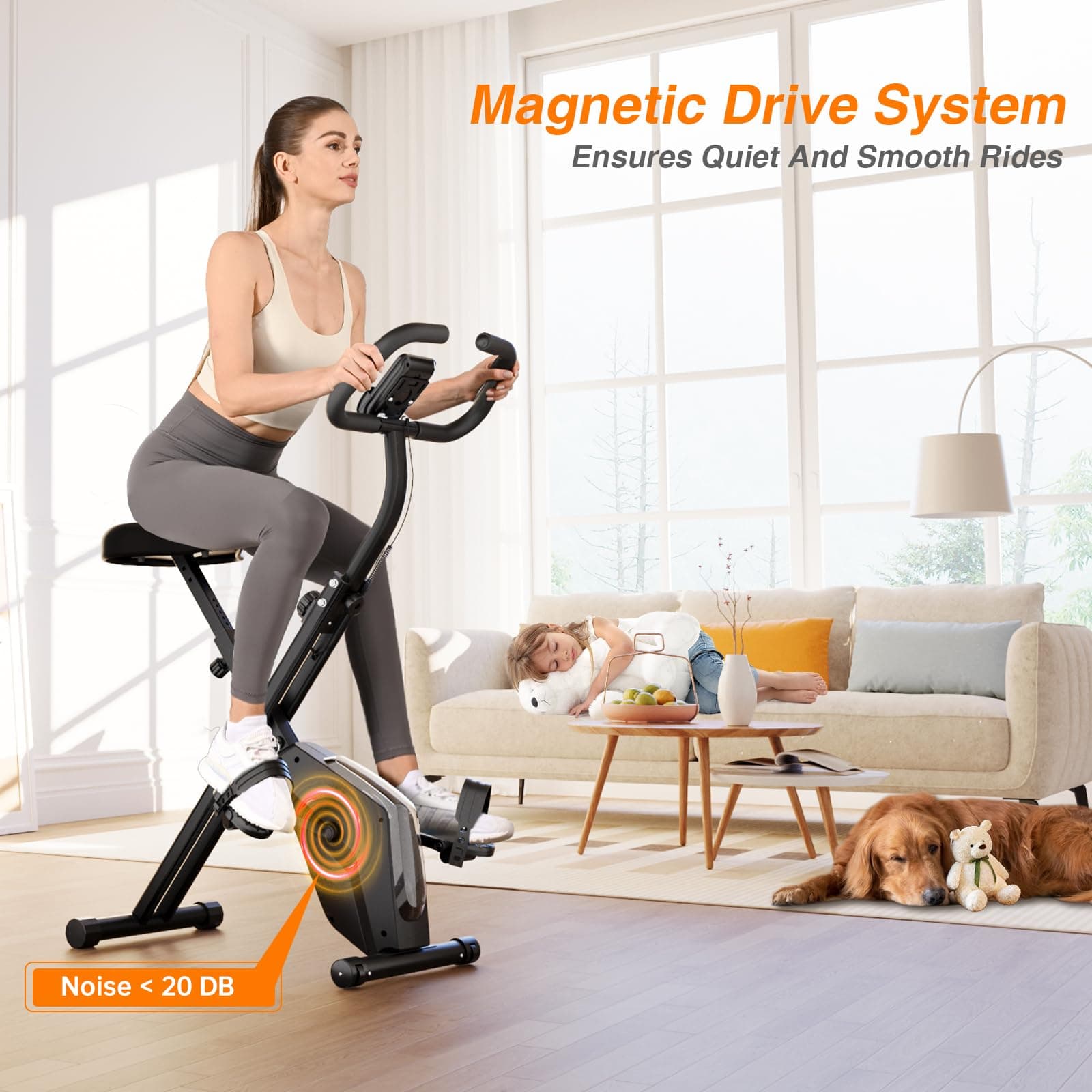 Dskeuzeew Cyclette Pieghevole da Casa – Bild 4