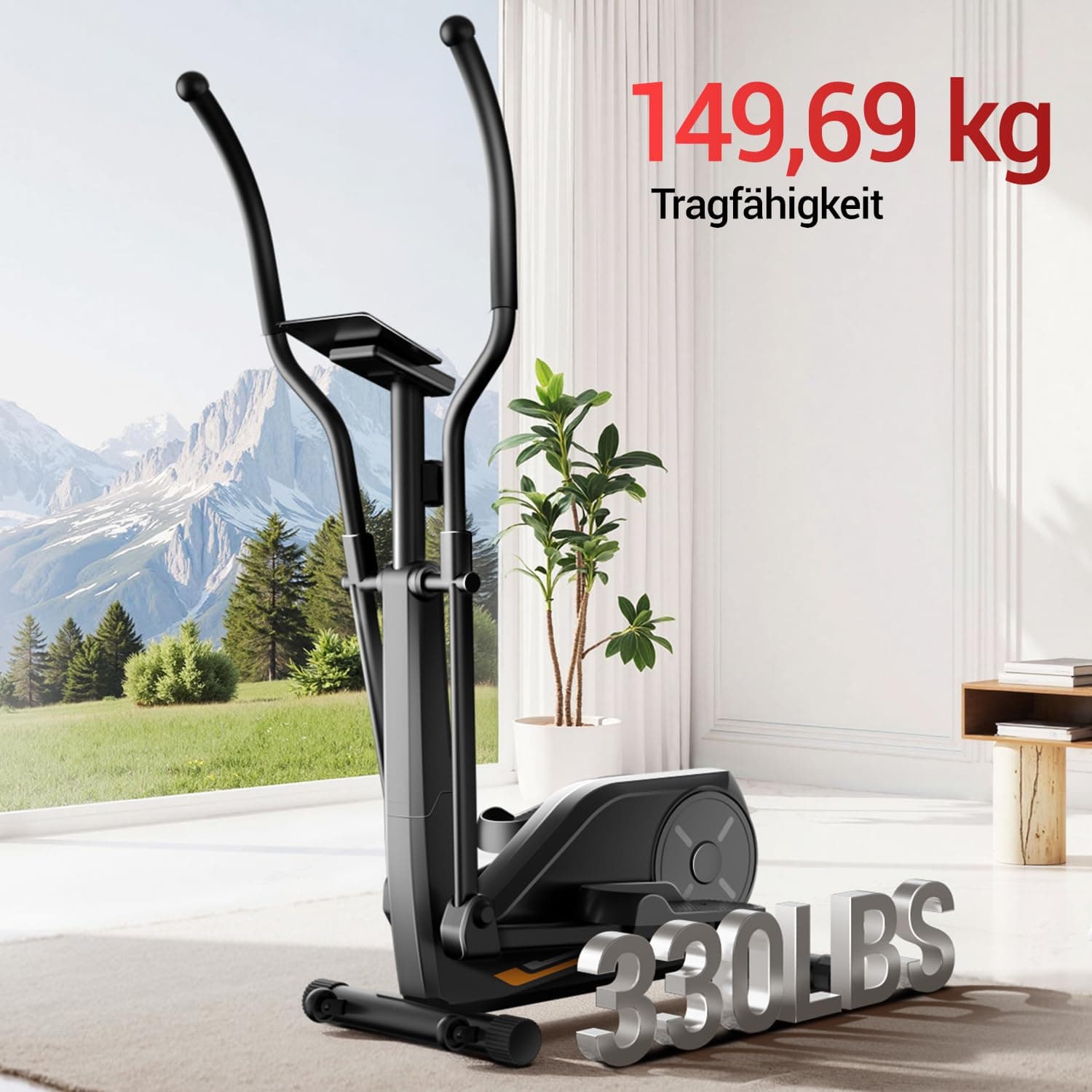 CURSOR FITNESS CURSOR Crosstrainer für Zuhause – Bild 6