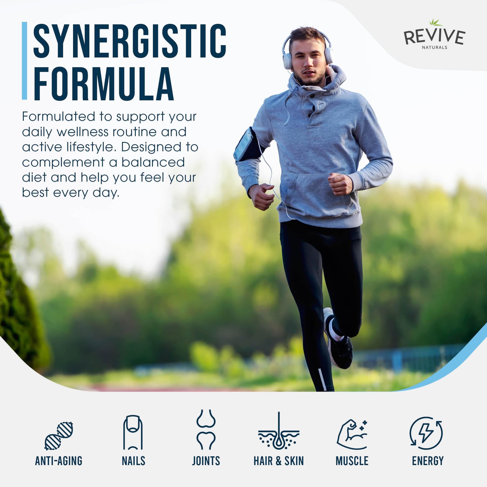 Revive Naturals Multi Collagen Peptides Protein Powder - 454g – Bild 8