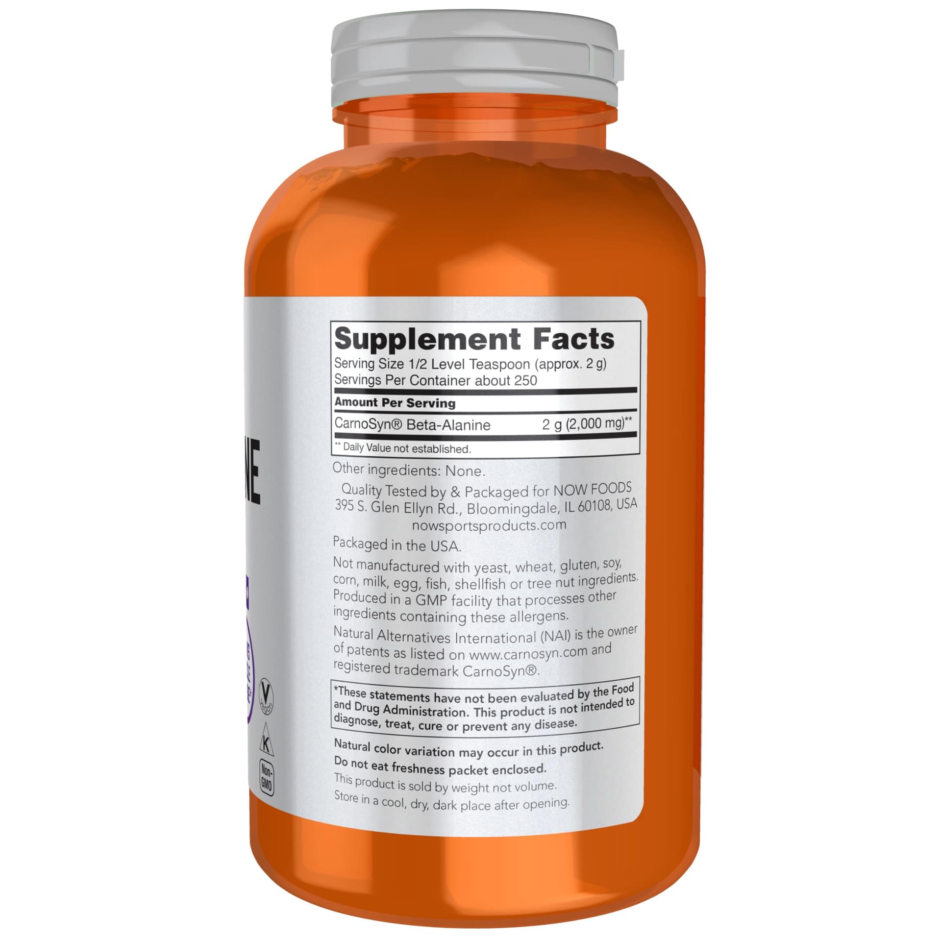 NOW Foods Sports Nutrition – Bild 2